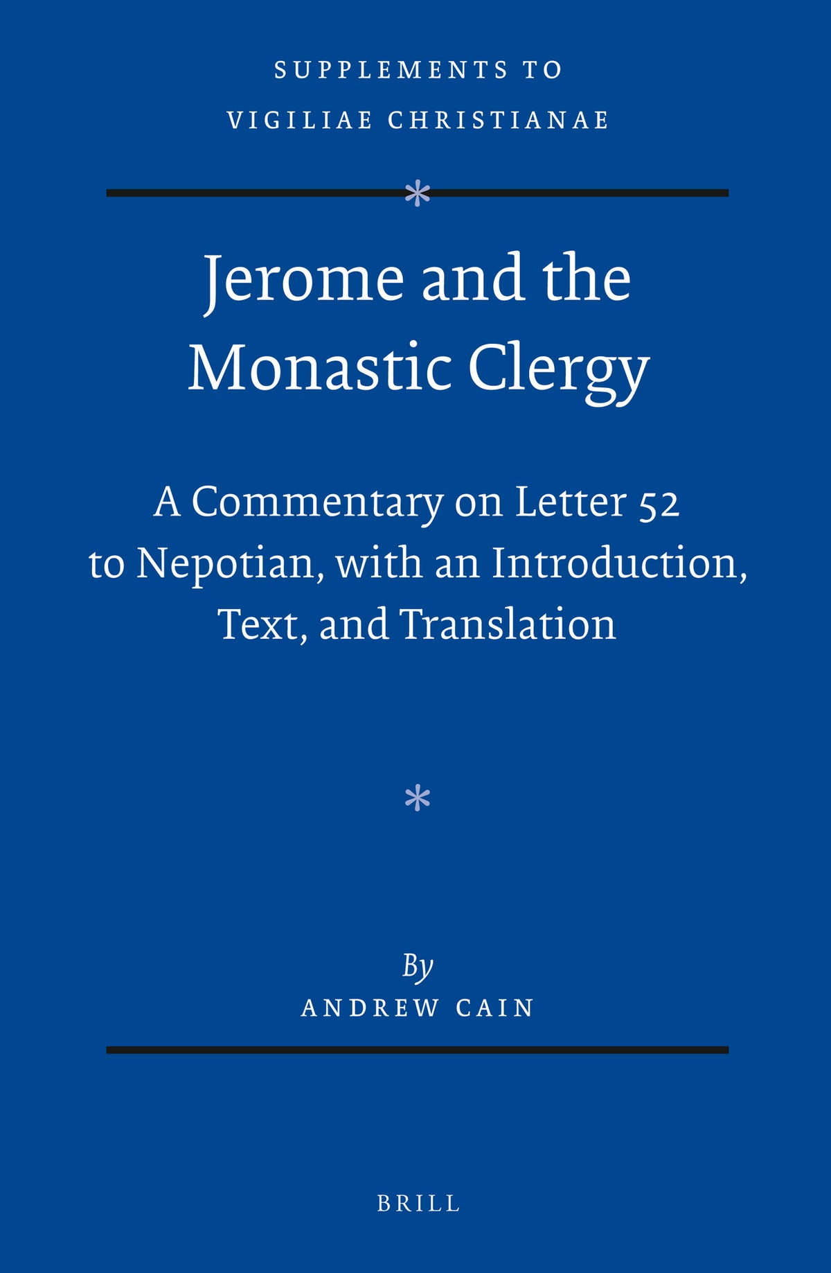 Jerome and the Monastic Clergy