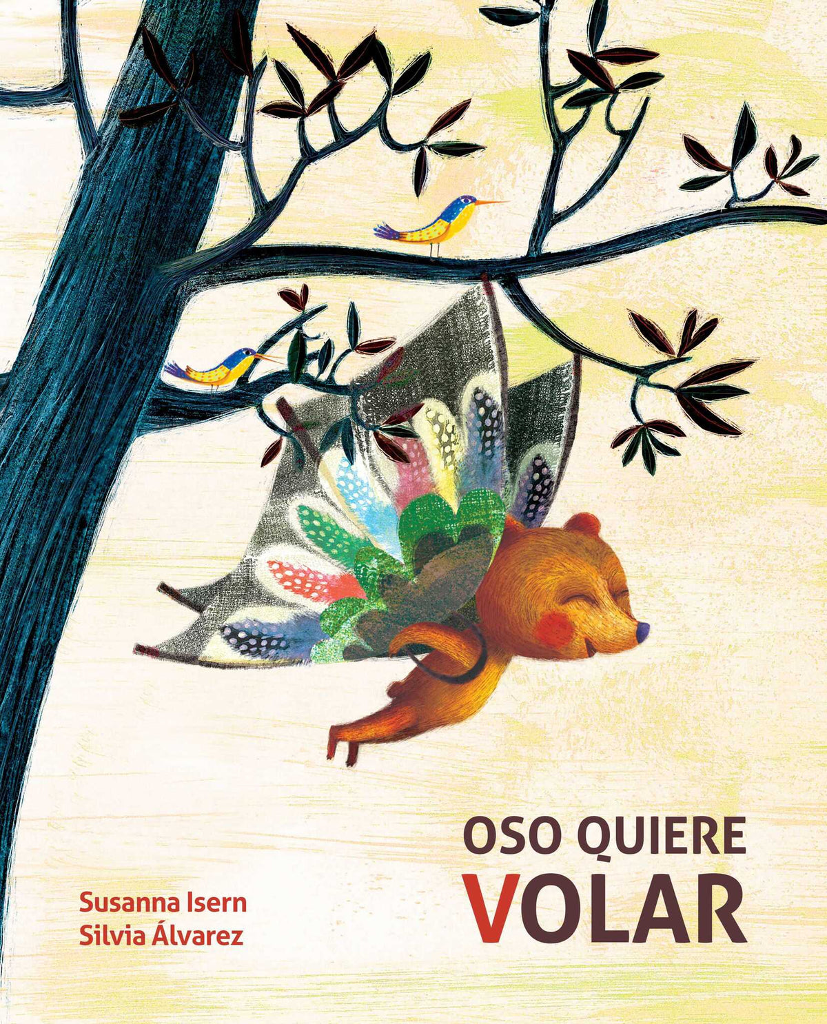 Cover image for Oso quiere volar (Bear Wants to Fly) ISBN 9788416733958