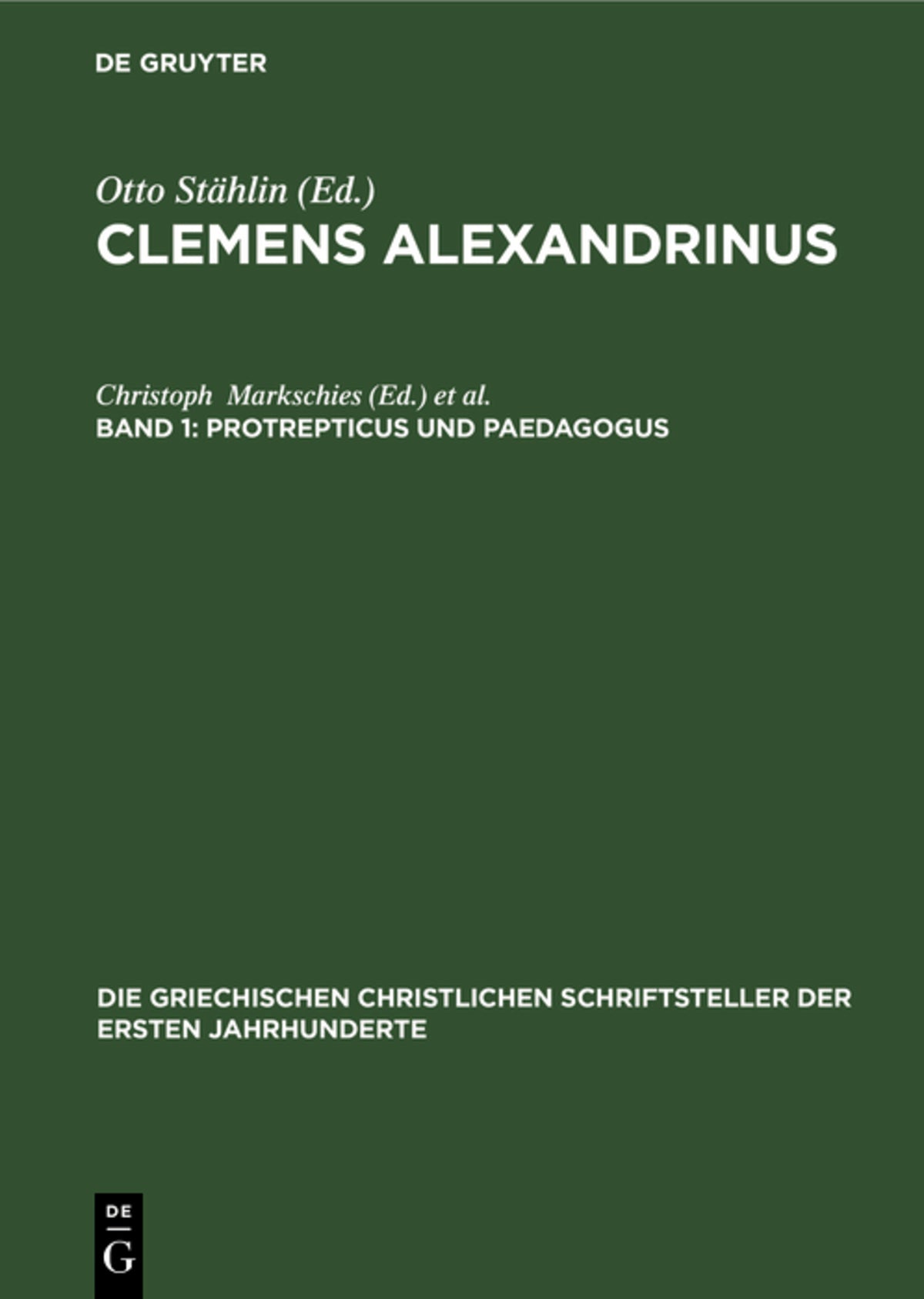 Protrepticus und Paedagogus