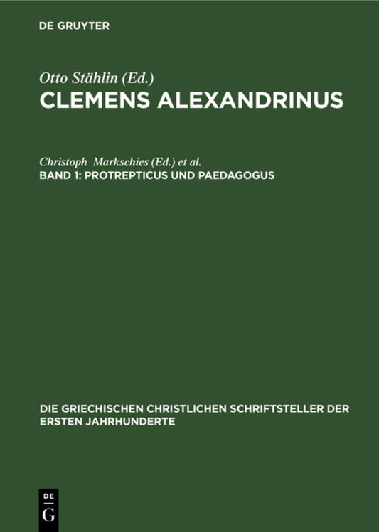 Protrepticus und Paedagogus