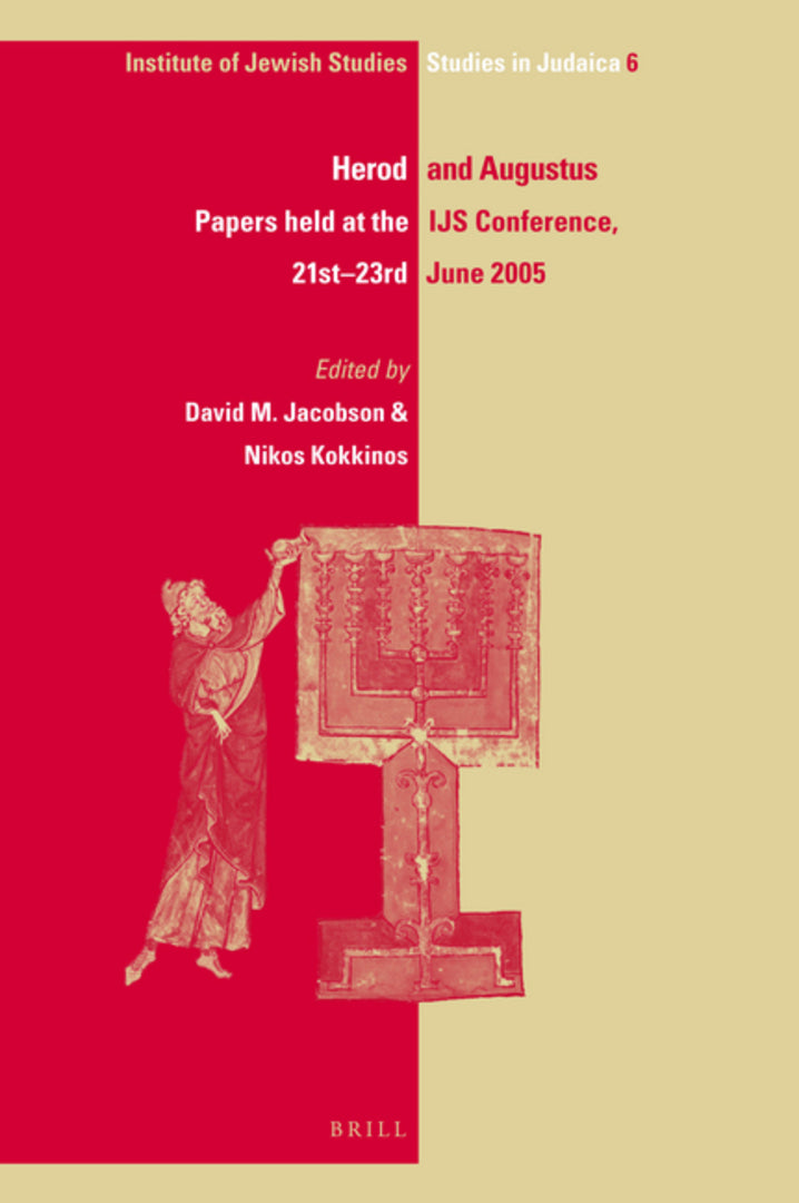 Cover image for Herod and Augustus ISBN 9789004165465