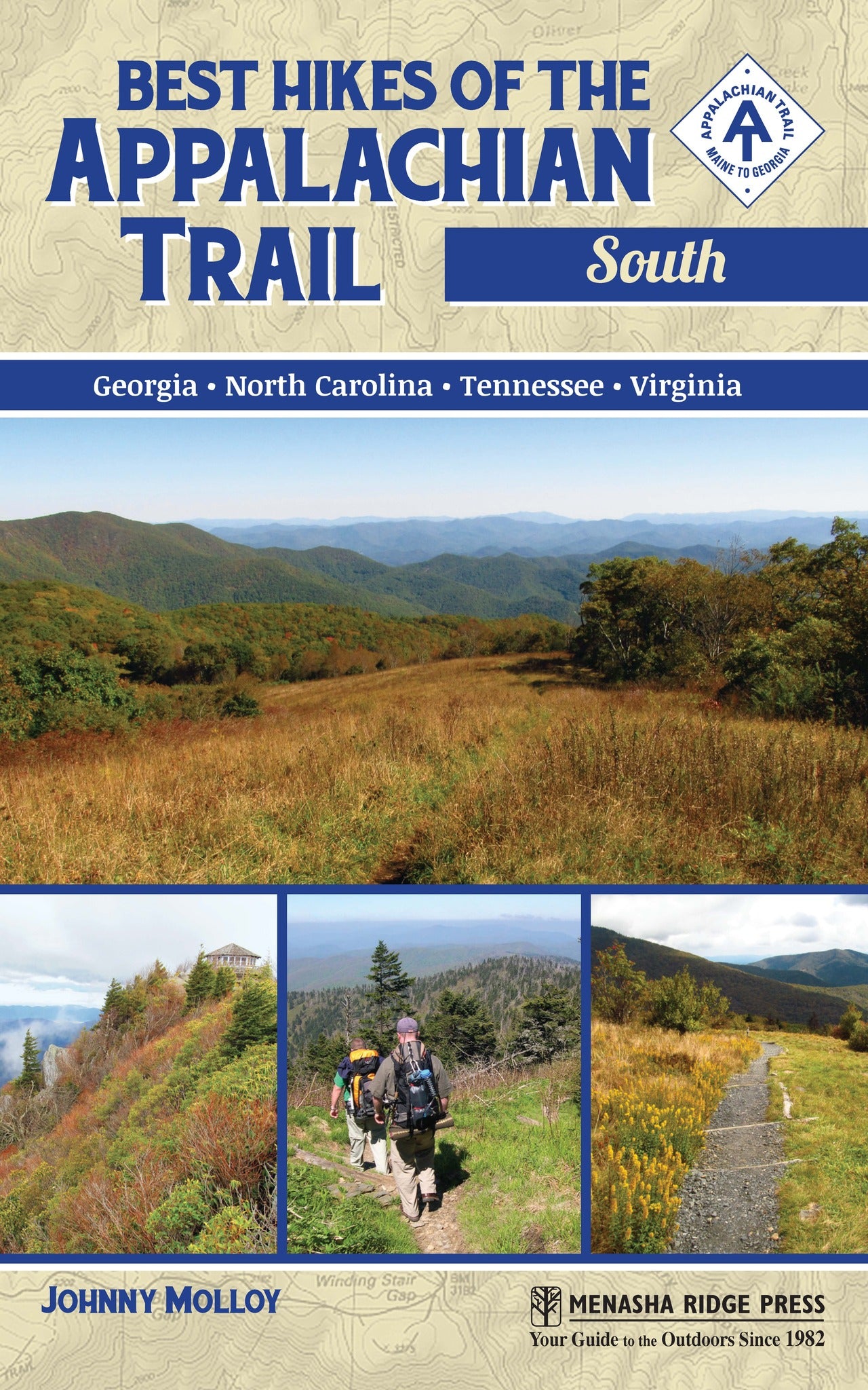 Cover image for Best Hikes of the Appalachian Trail: South ISBN 9780897324748