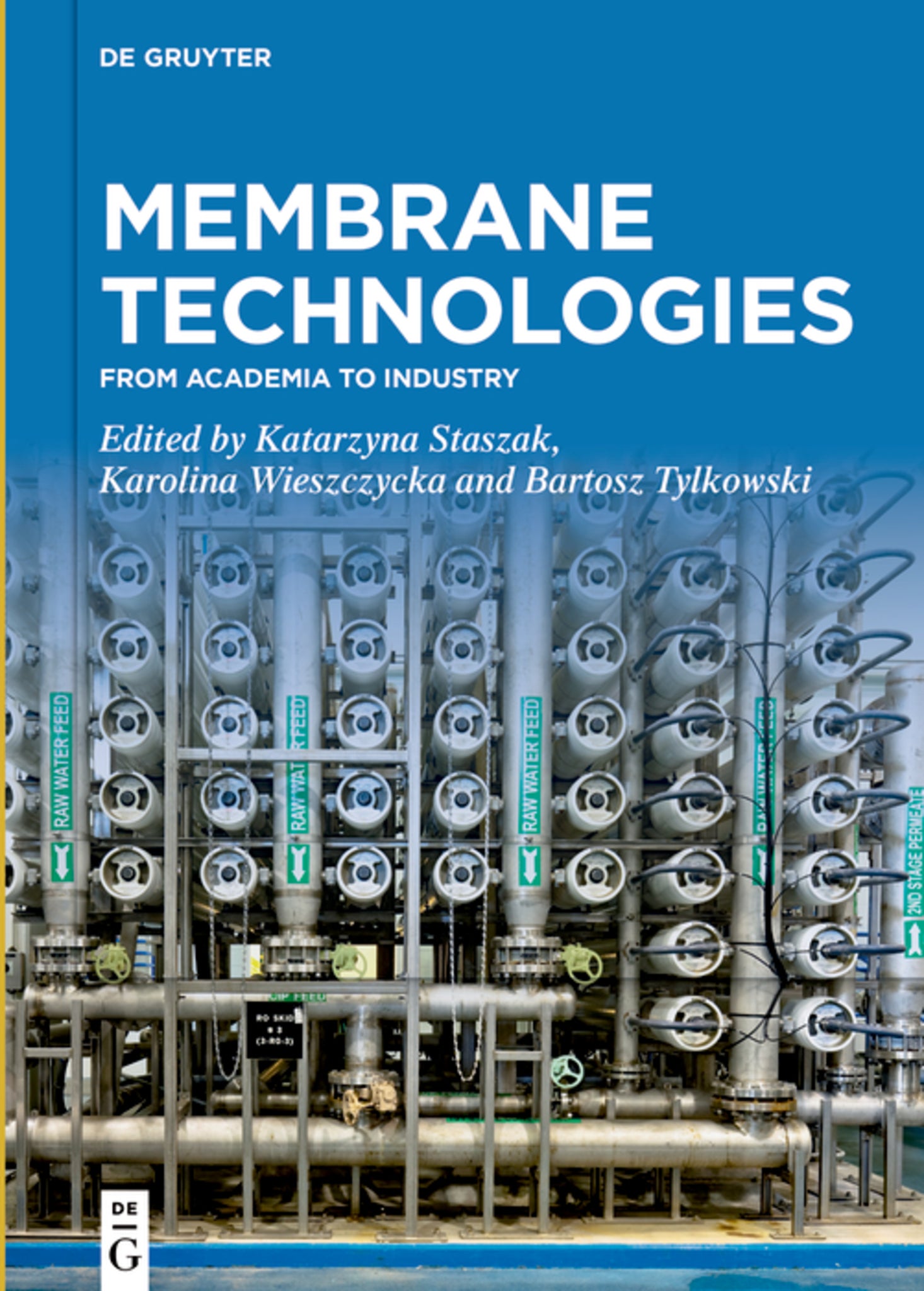 Cover image for Membrane Technologies ISBN 9783110688122