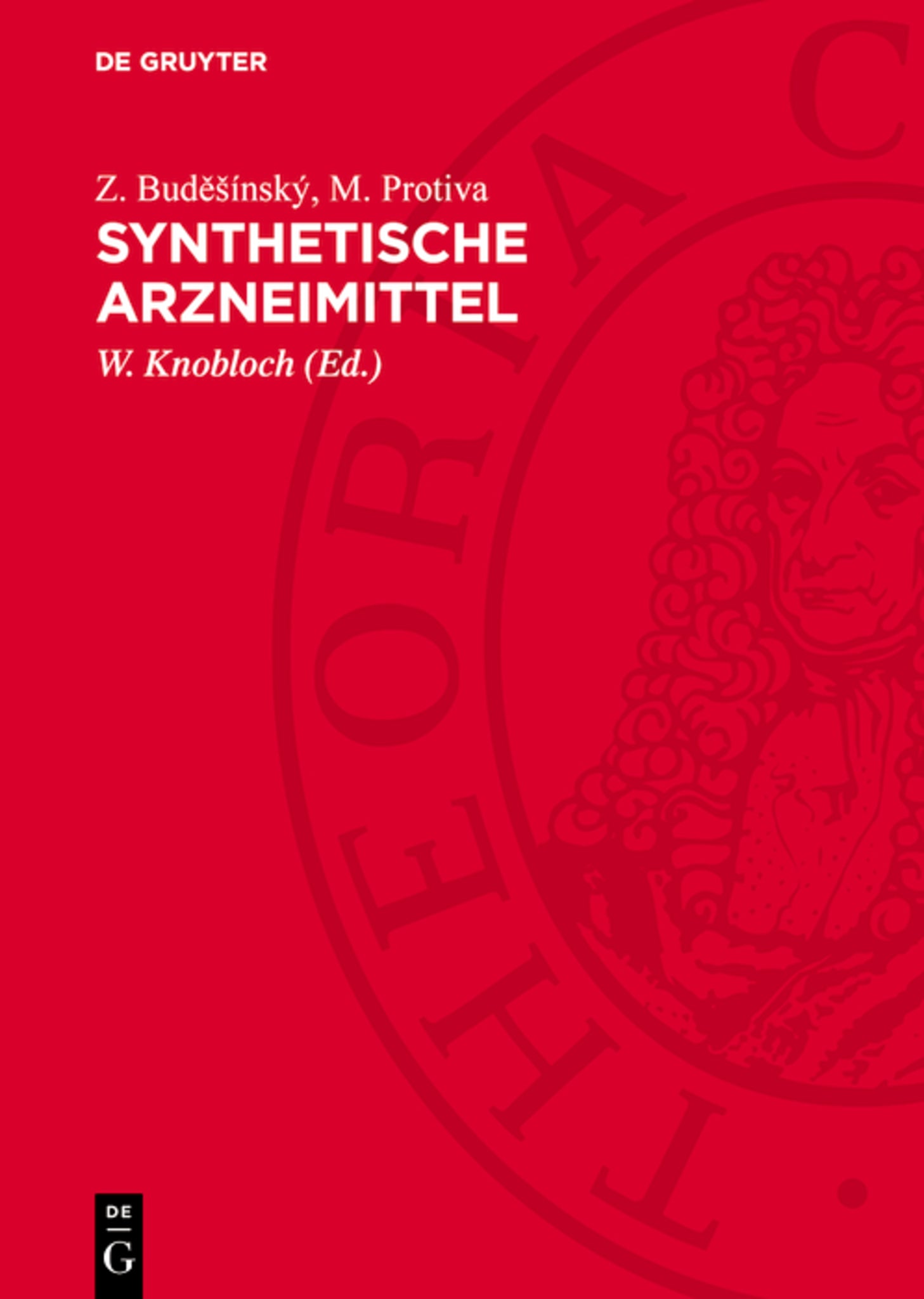 Cover image for Synthetische Arzneimittel ISBN 9783112732182