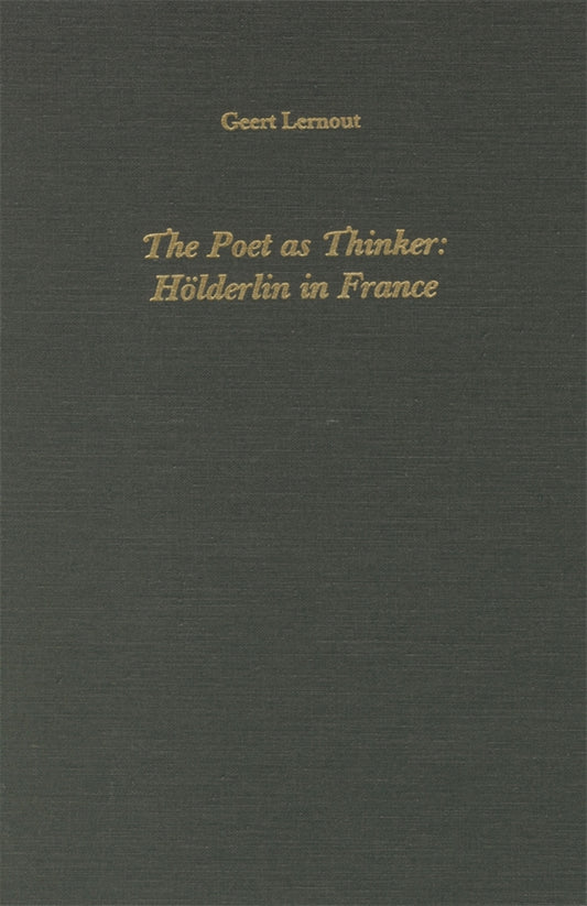 The Poet as Thinker