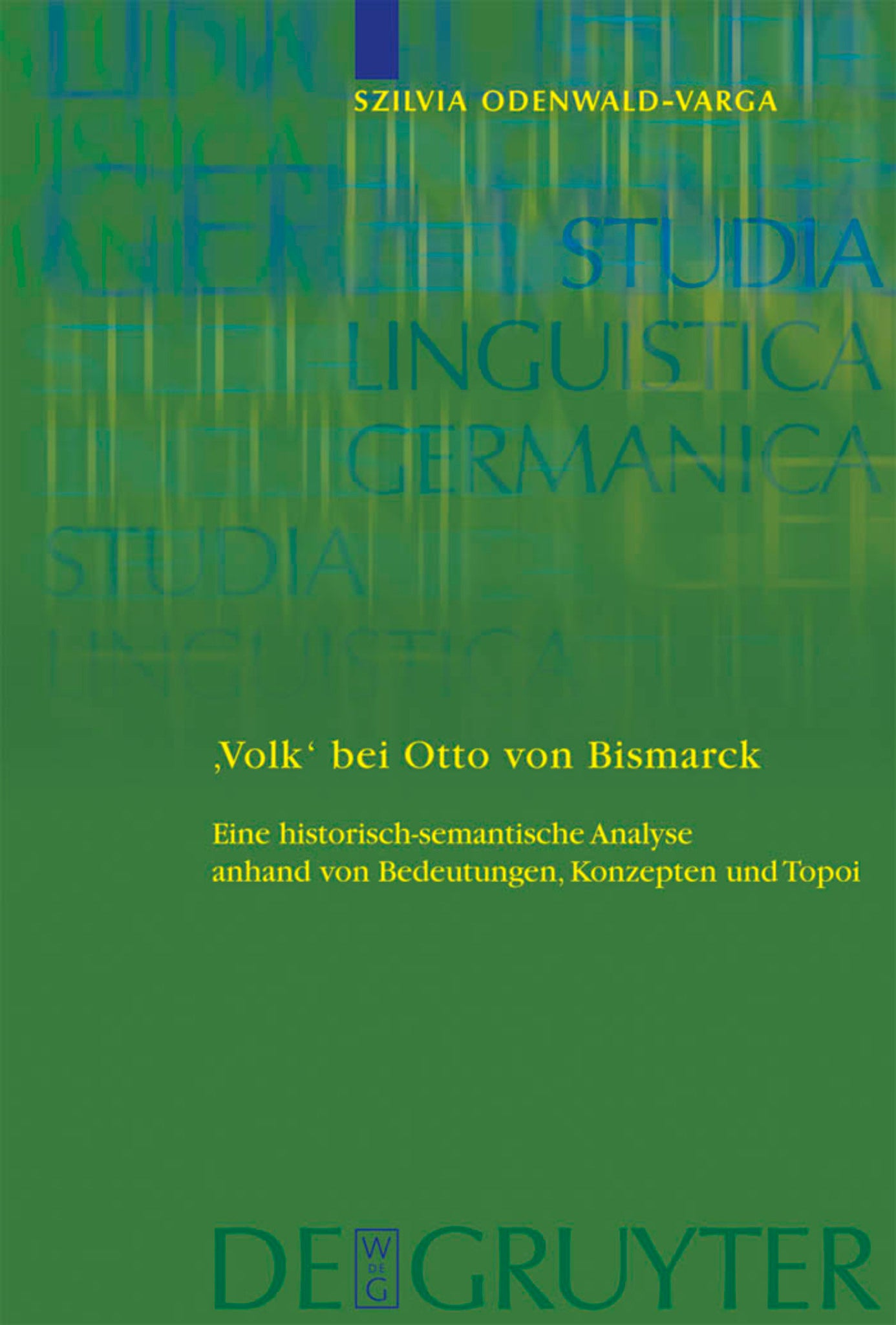 'Volk' bei Otto von Bismarck