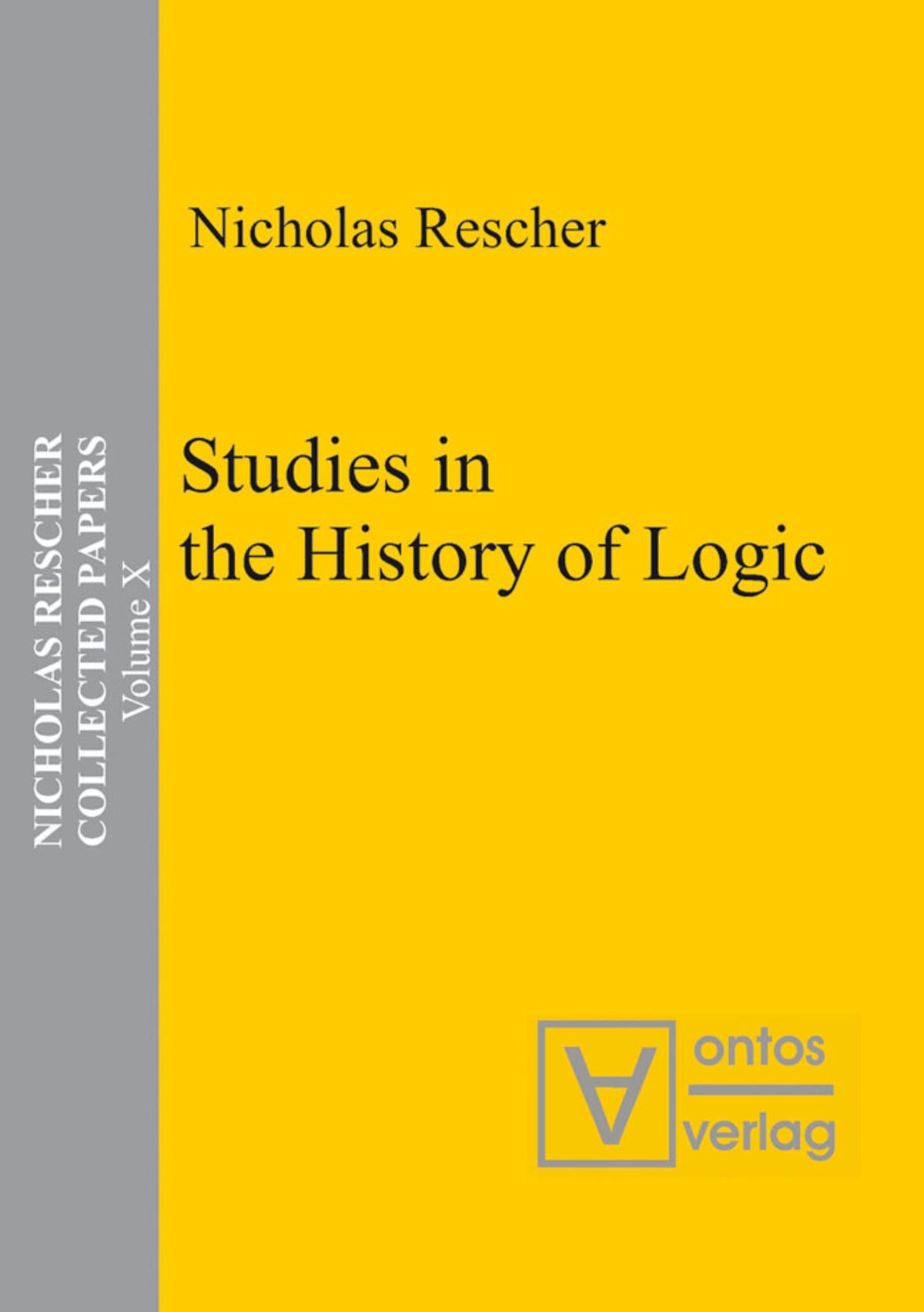 Cover image for Studies in the History of Logic ISBN 9783110325430