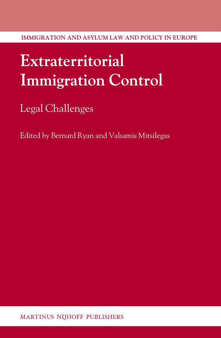 Cover image for Extraterritorial Immigration Control ISBN 9789004172333