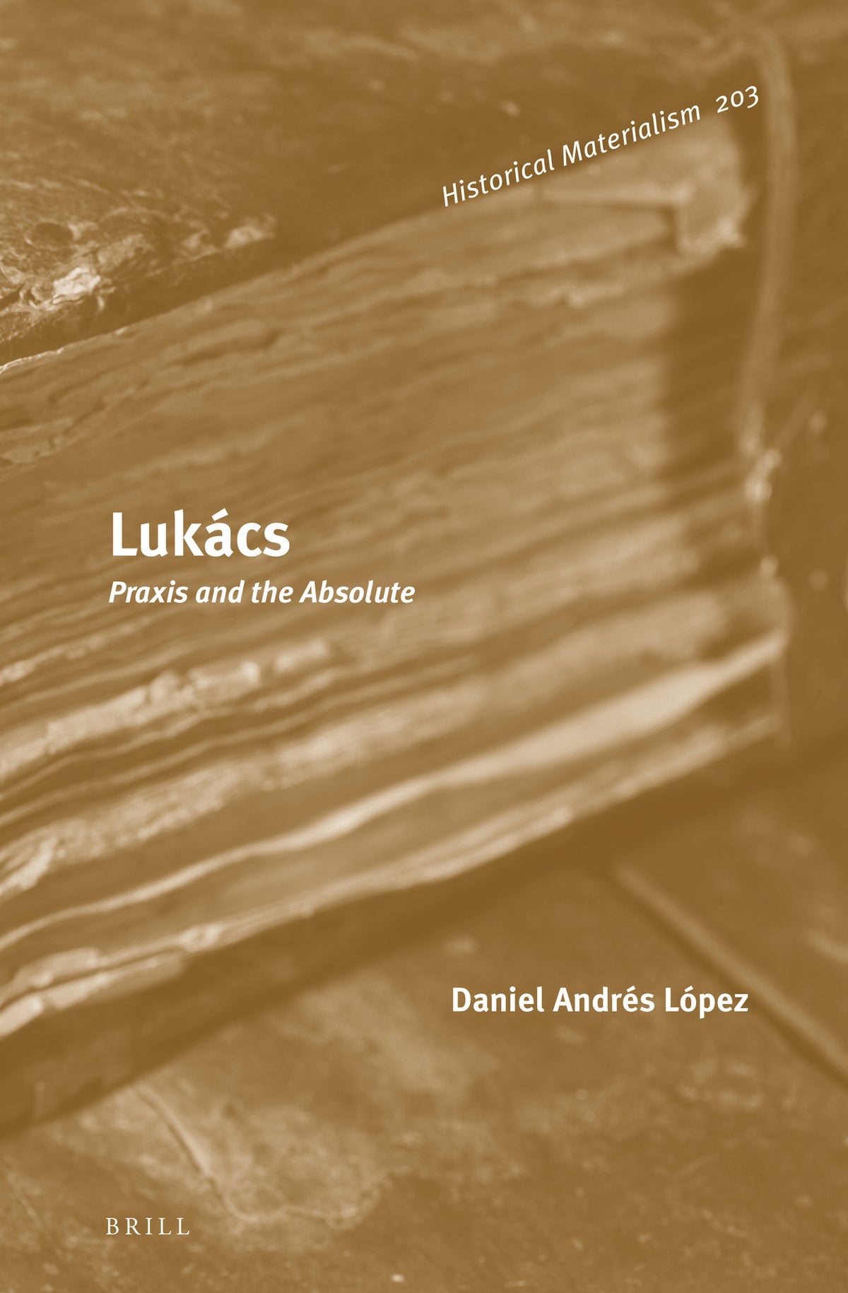 Cover image for Lukács: Praxis and the Absolute ISBN 9789004417670