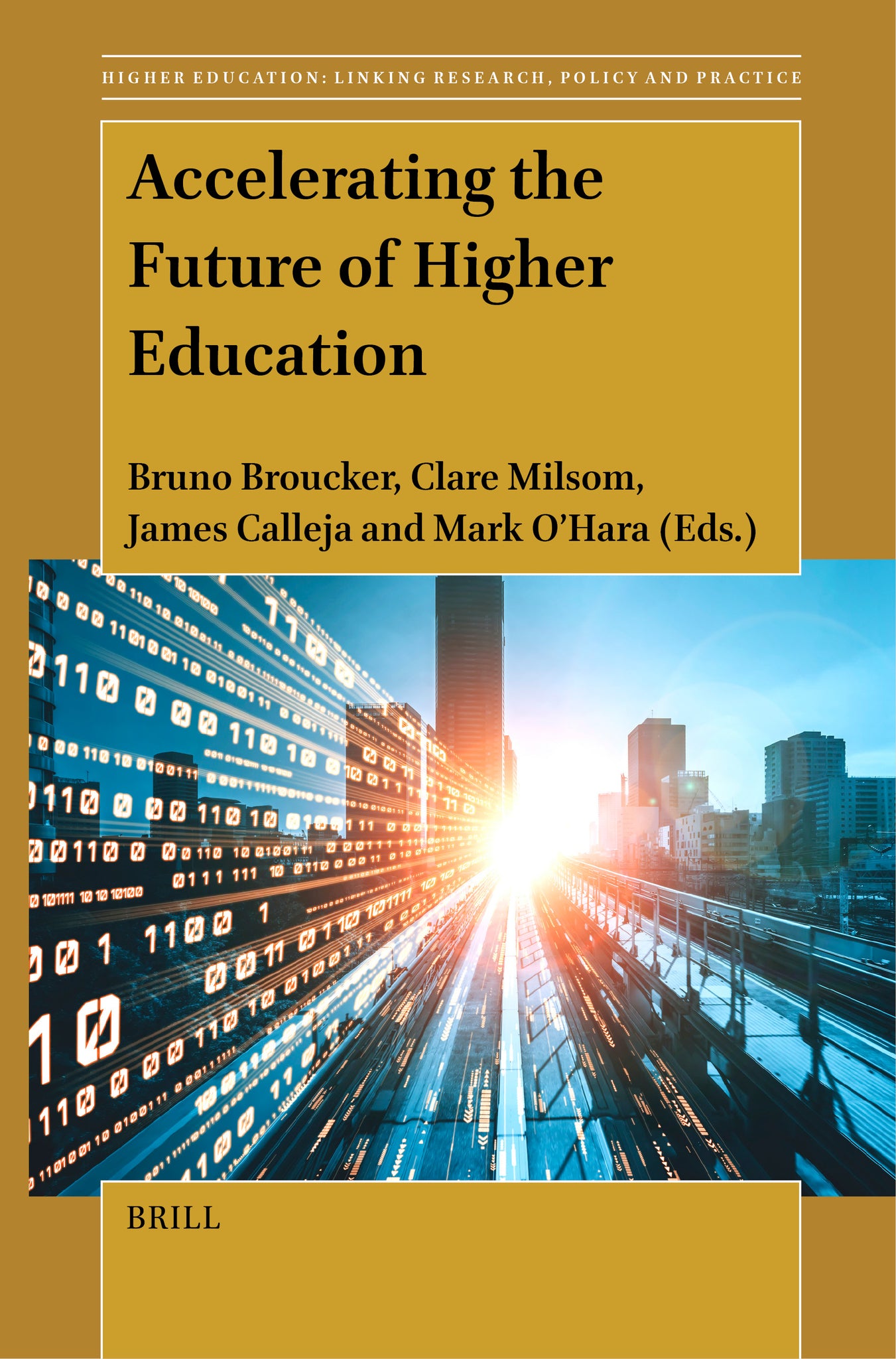 Cover image for Accelerating the Future of Higher Education ISBN 9789004680364