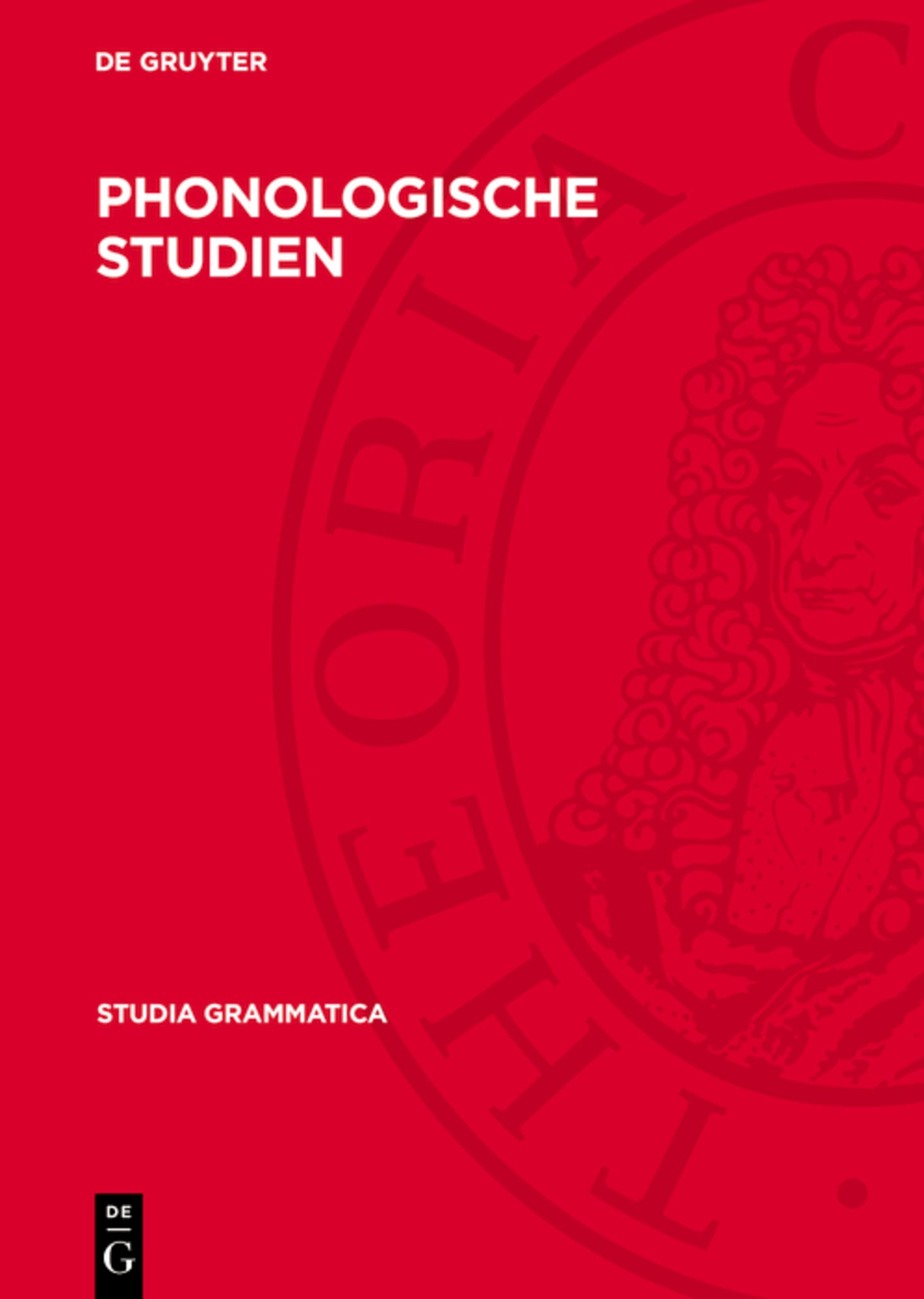 Cover image for Phonologische Studien ISBN 9783112740804