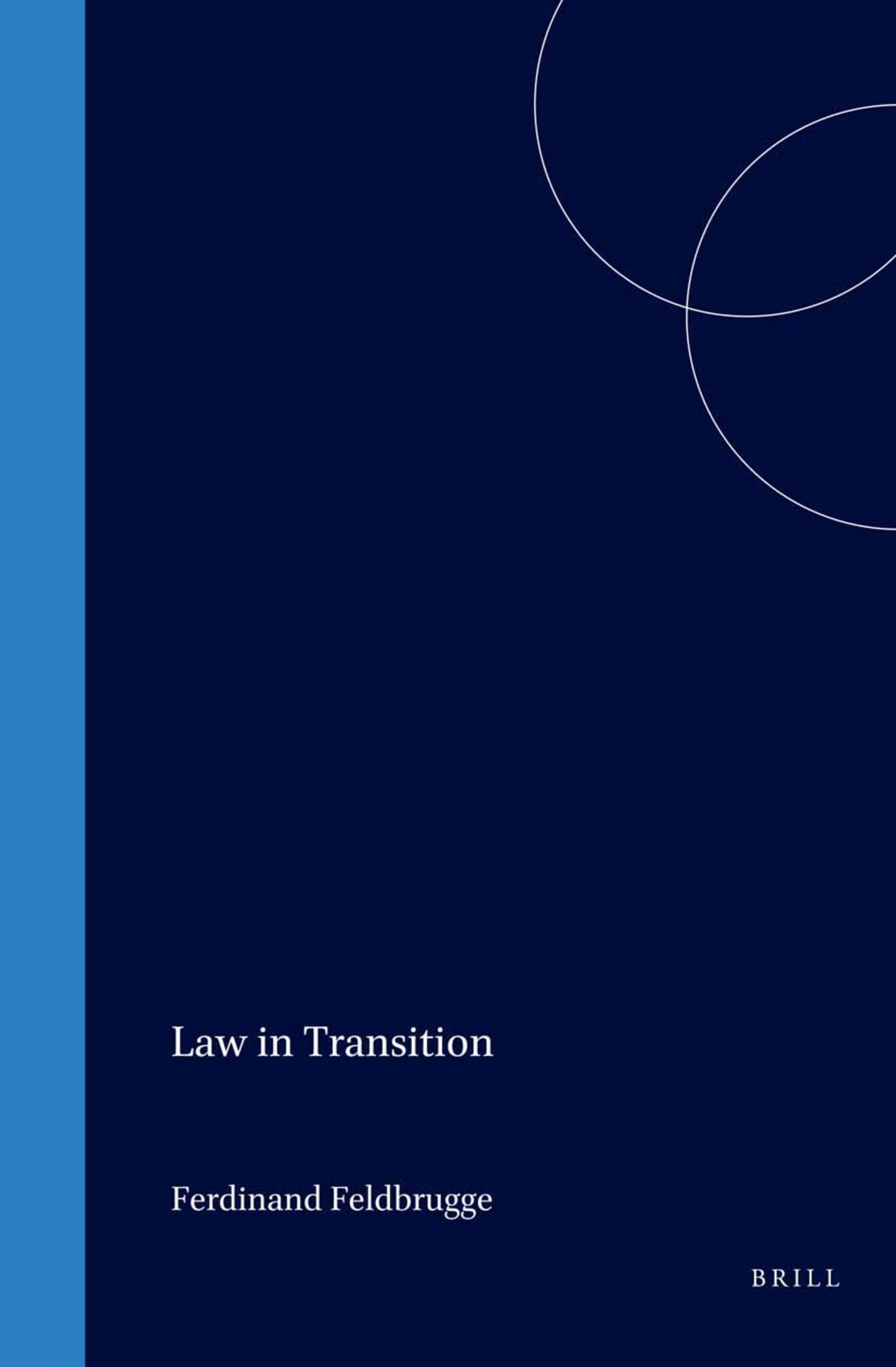 Cover image for Law in Transition ISBN 9789041119667