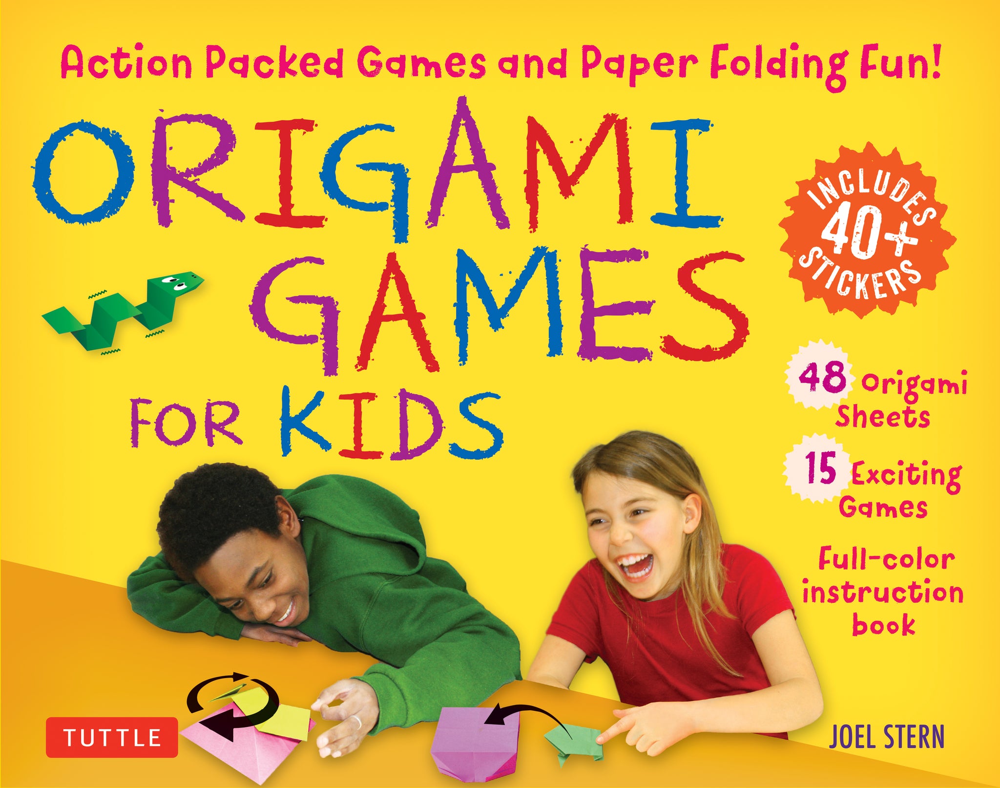 Cover image for Origami Games for Kids Kit ISBN 9780804855921