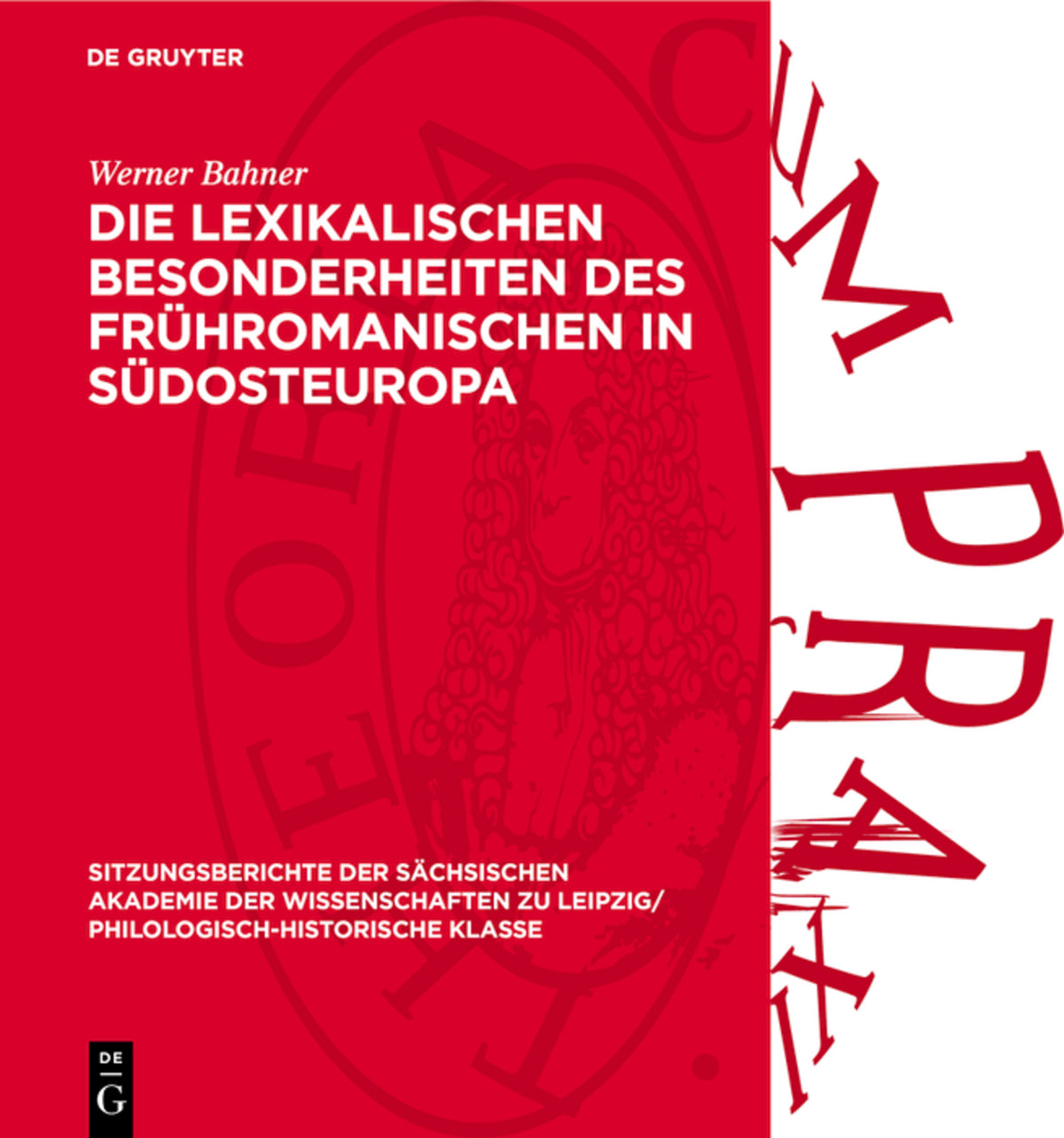 Die lexikalischen Besonderheiten des frühromanischen in Südosteuropa