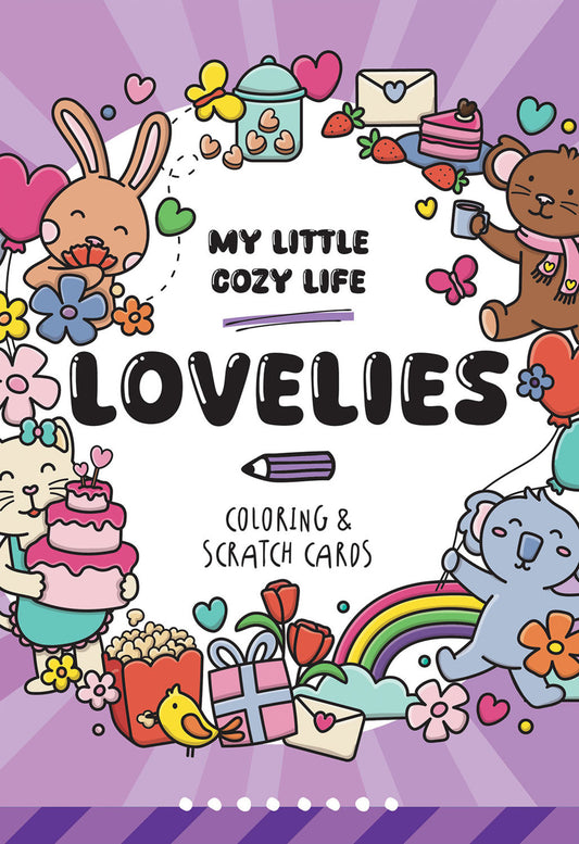 My Little Cozy Life Lovelies Coloring & Scratch Cards