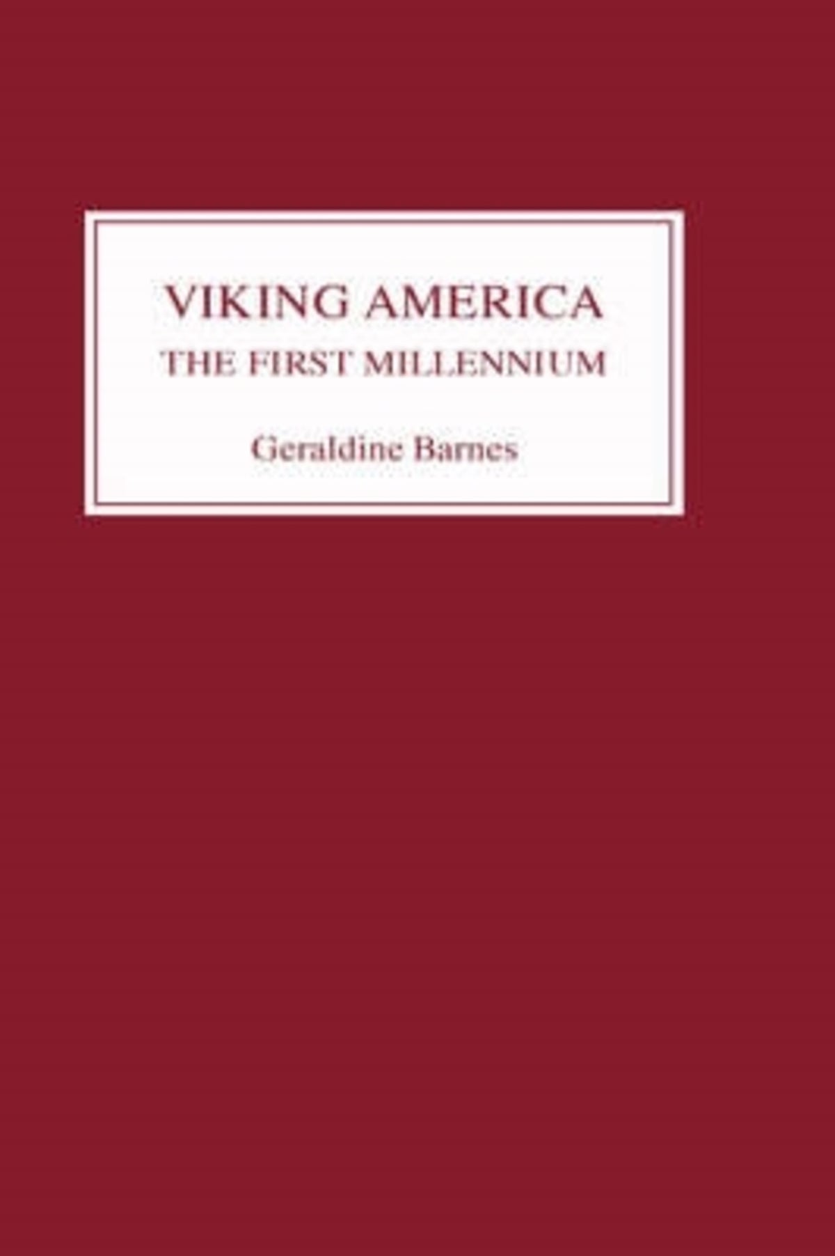 Cover image for Viking America: The First Millennium ISBN 9780859916080