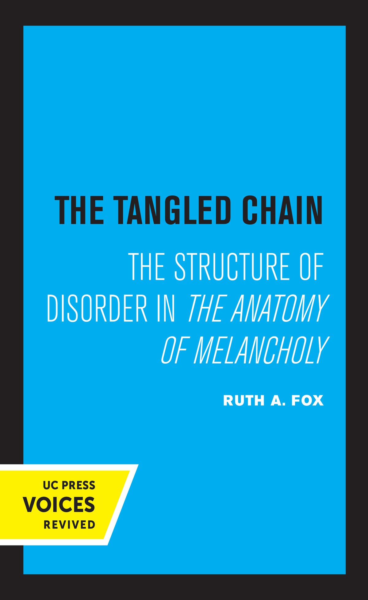 Cover image for The Tangled Chain ISBN 9780520337183