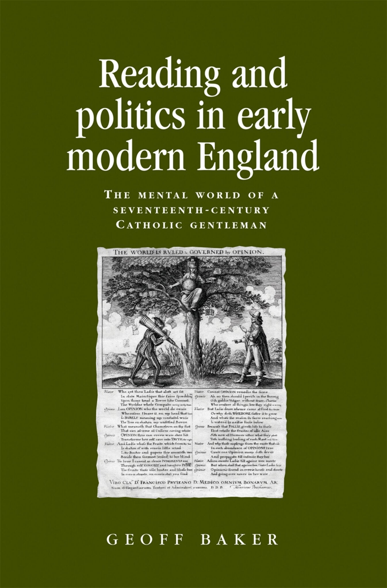 Cover image for Reading and politics in early modern England ISBN 9780719080241