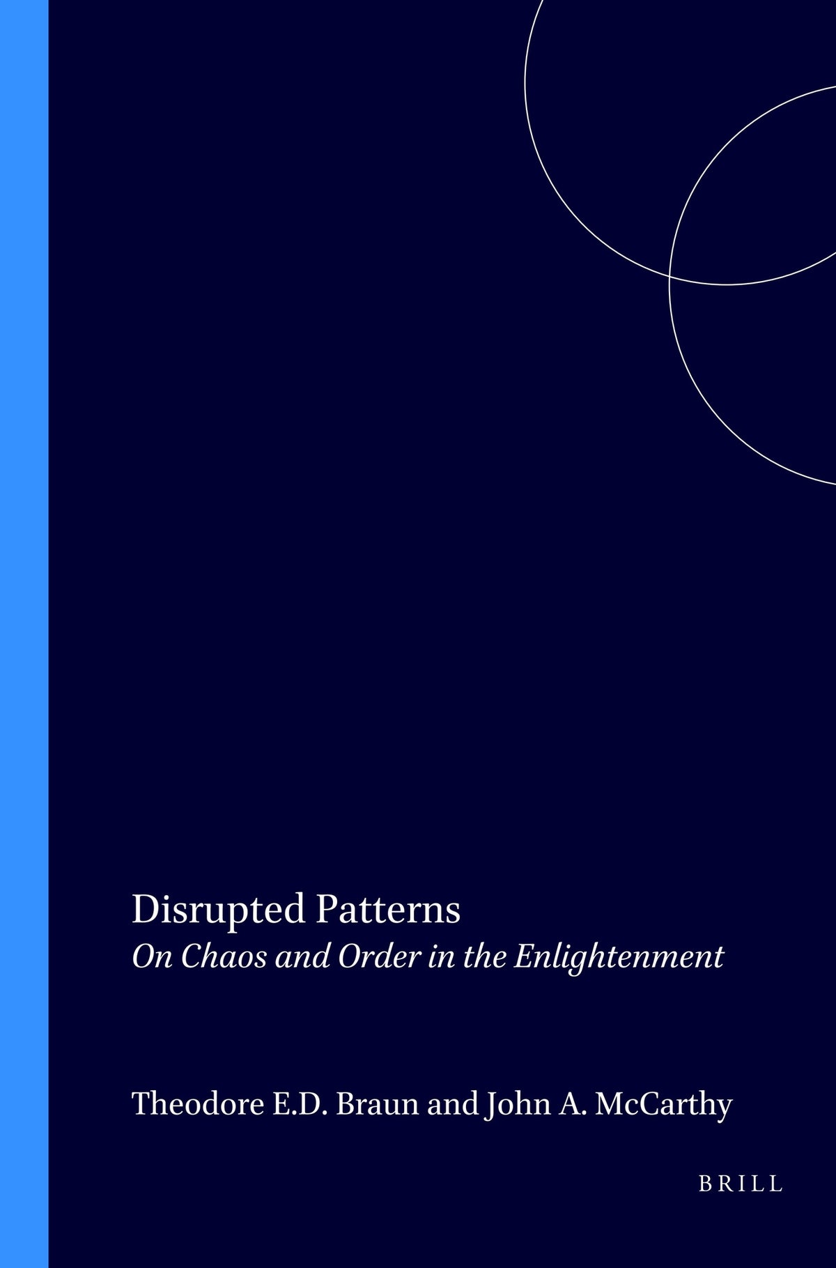 Cover image for Disrupted Patterns ISBN 9789042005501