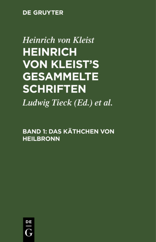 Das Käthchen von Heilbronn