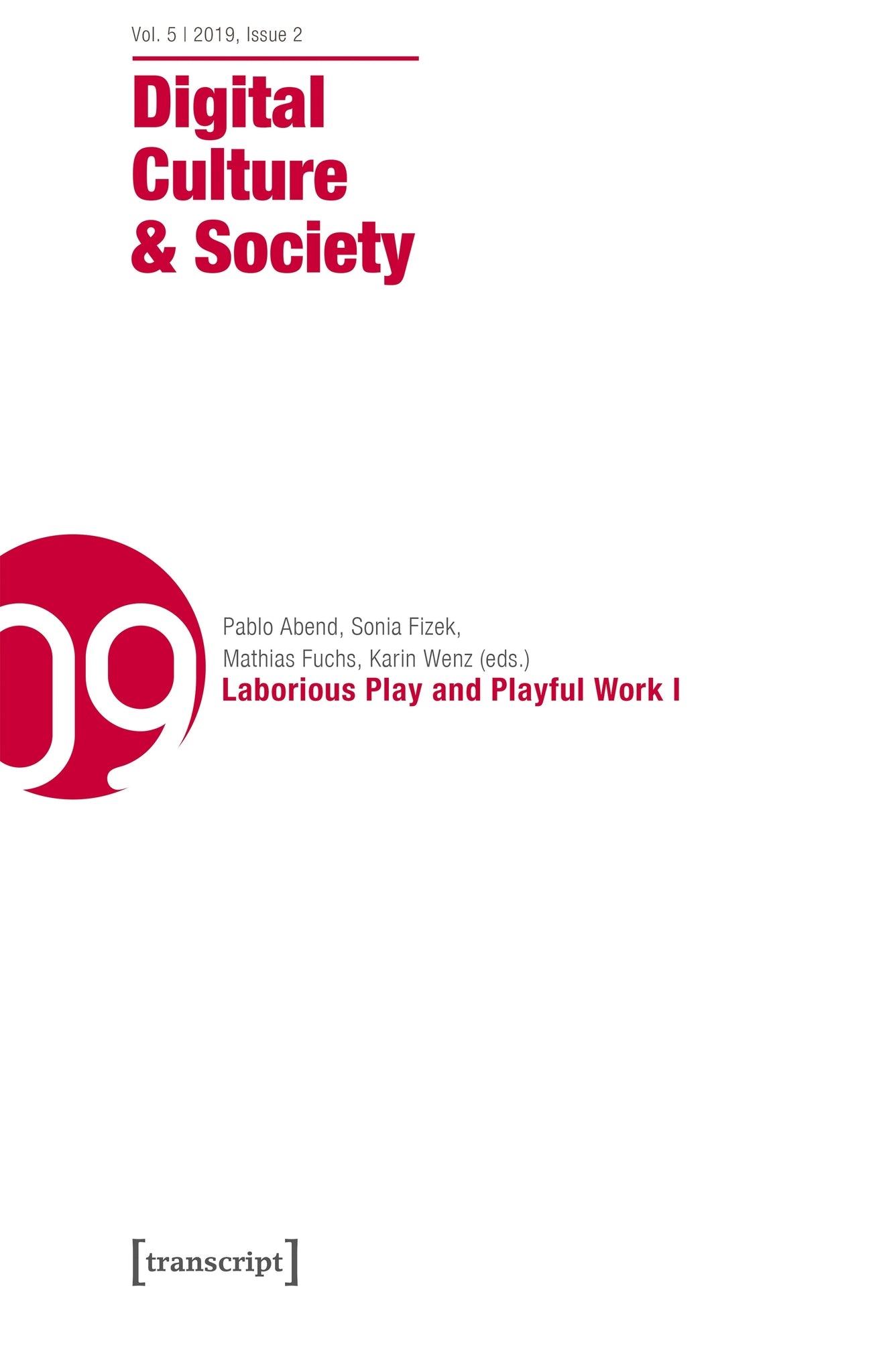 Cover image for Digital Culture & Society (DCS) ISBN 9783837644791