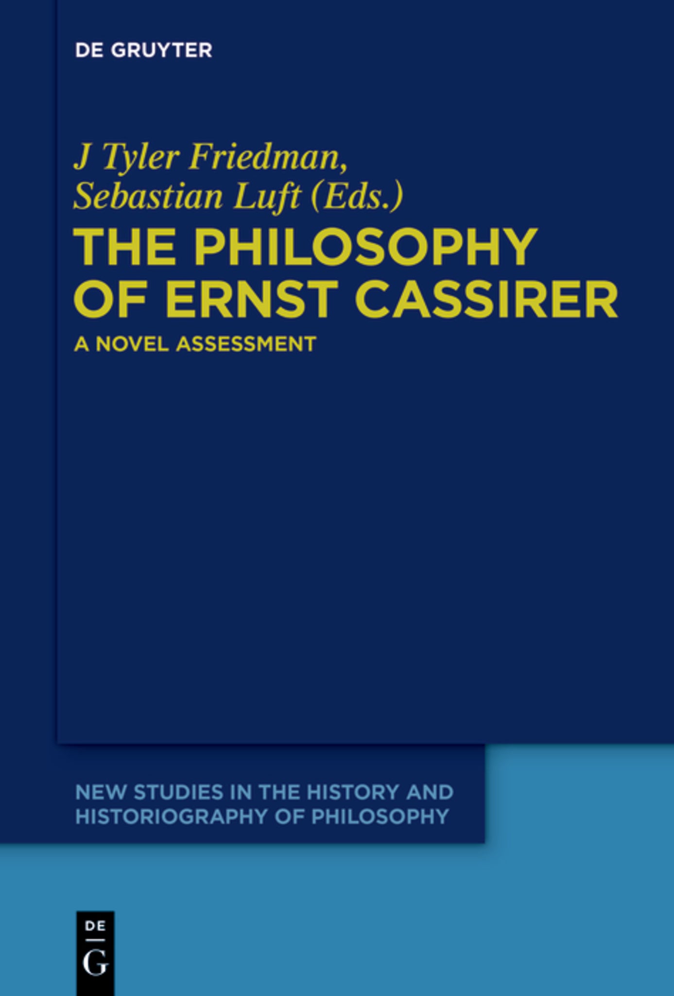 Cover image for The Philosophy of Ernst Cassirer ISBN 9783110419542