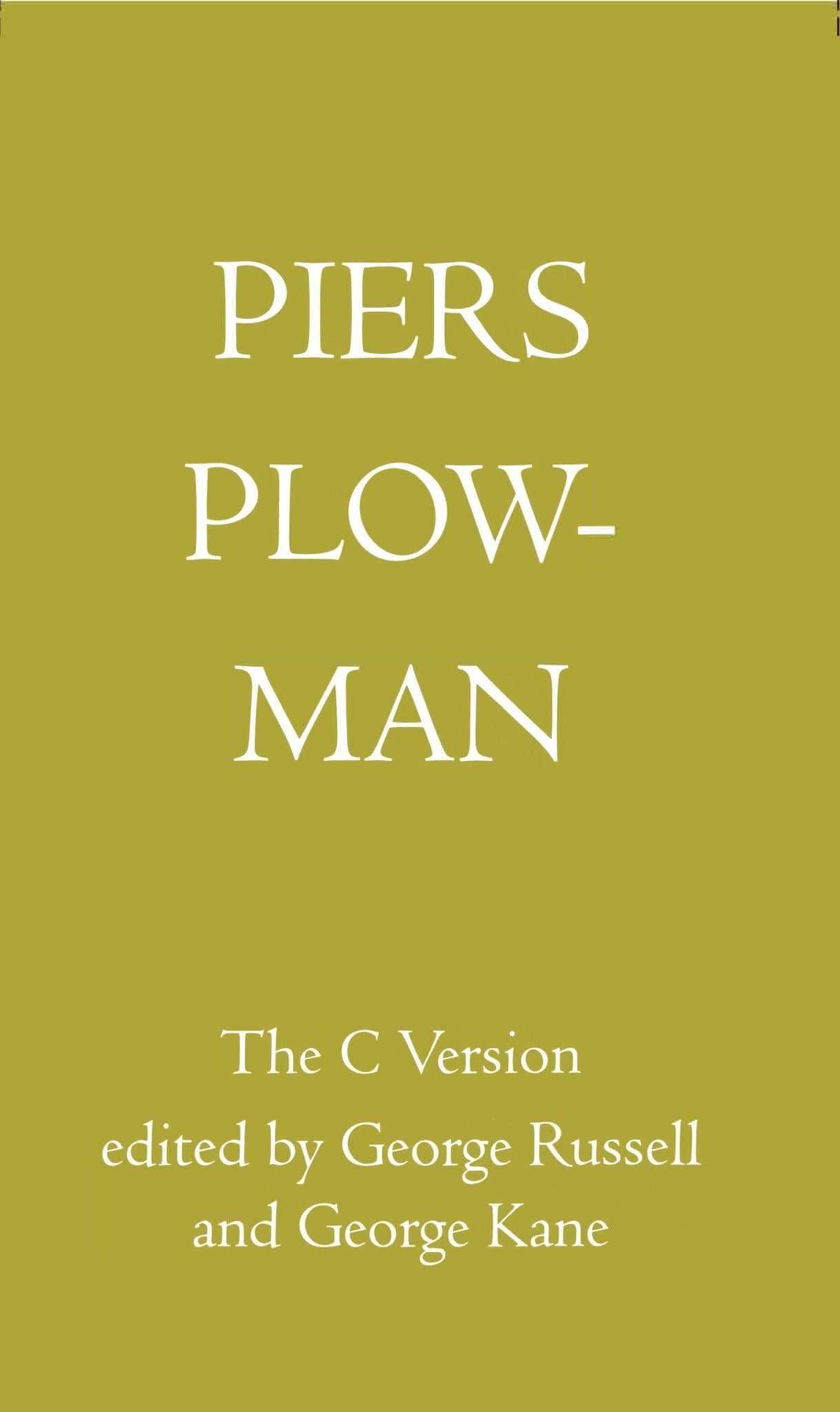 Cover image for Piers Plowman ISBN 9780520919792