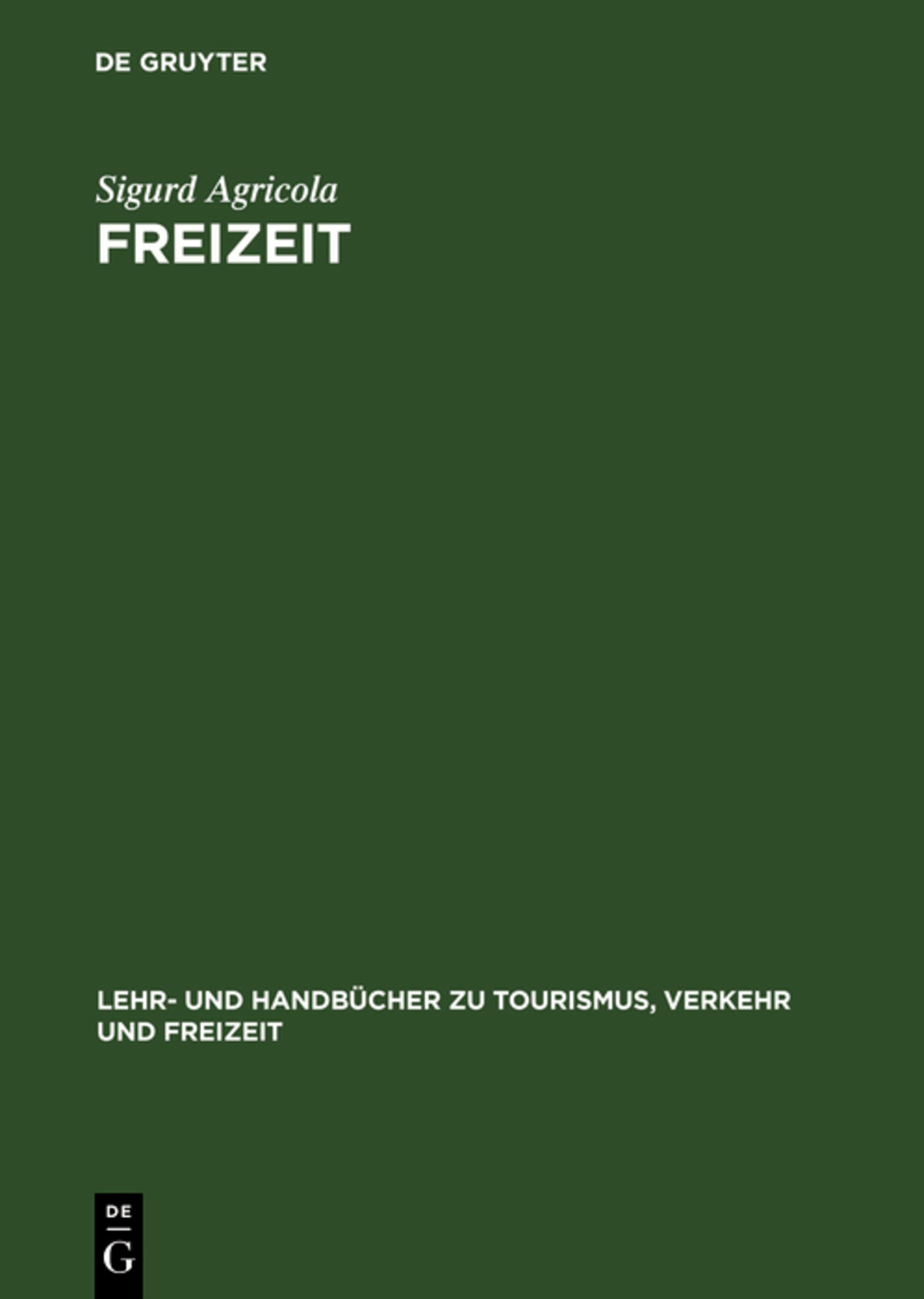 Cover image for Freizeit ISBN 9783486256154