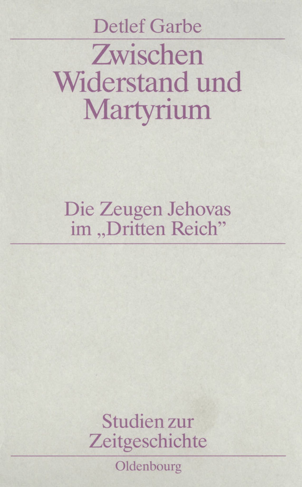 Zwischen Widerstand und Martyrium