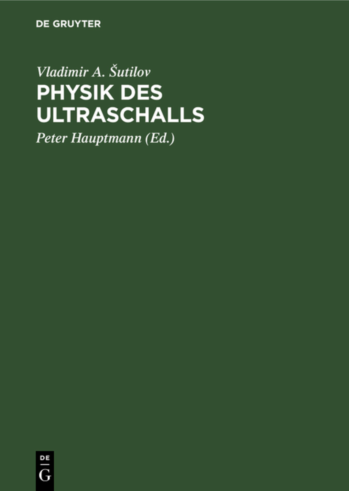Physik des Ultraschalls