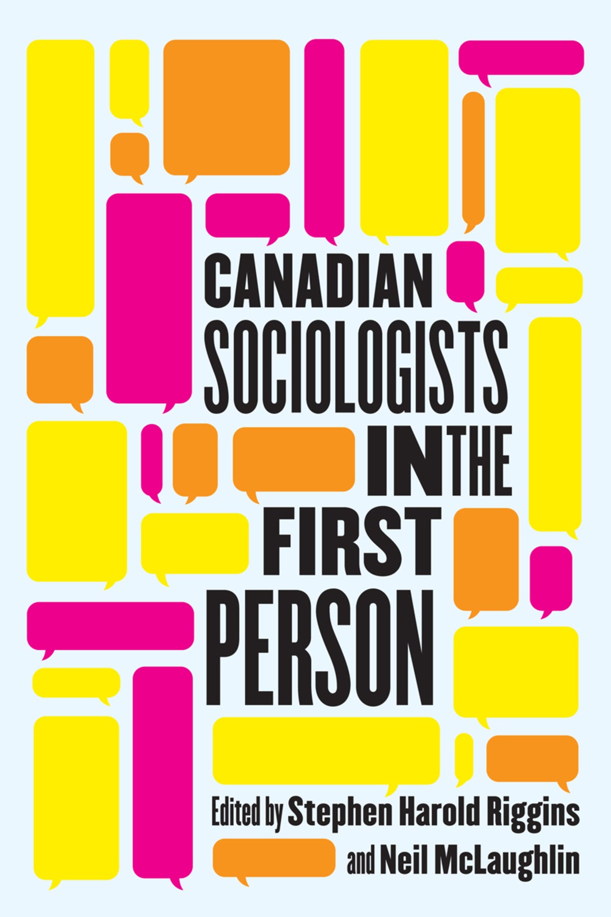 Cover image for Canadian Sociologists in the First Person ISBN 9780228007753