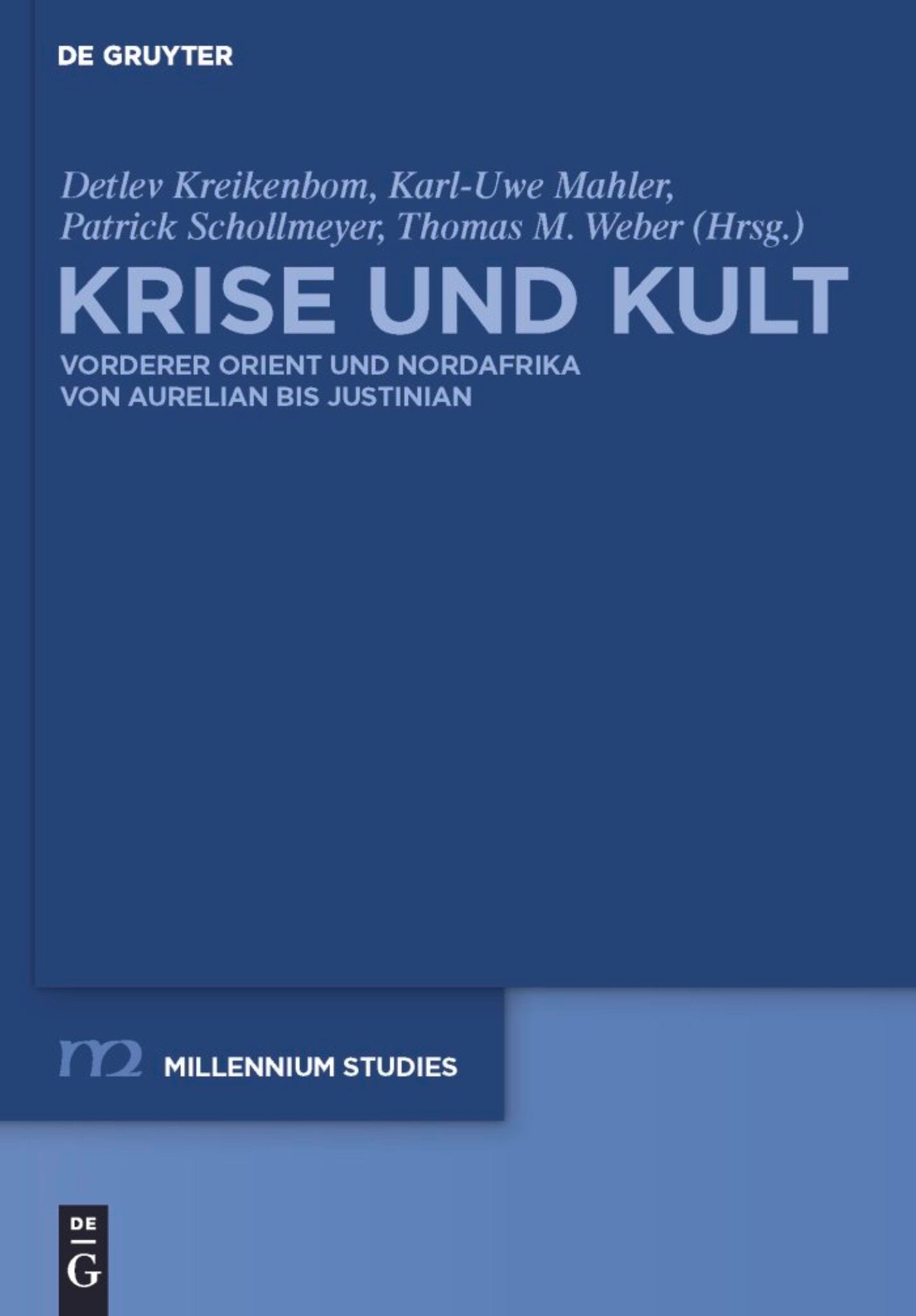 Cover image for Krise und Kult ISBN 9783110220506