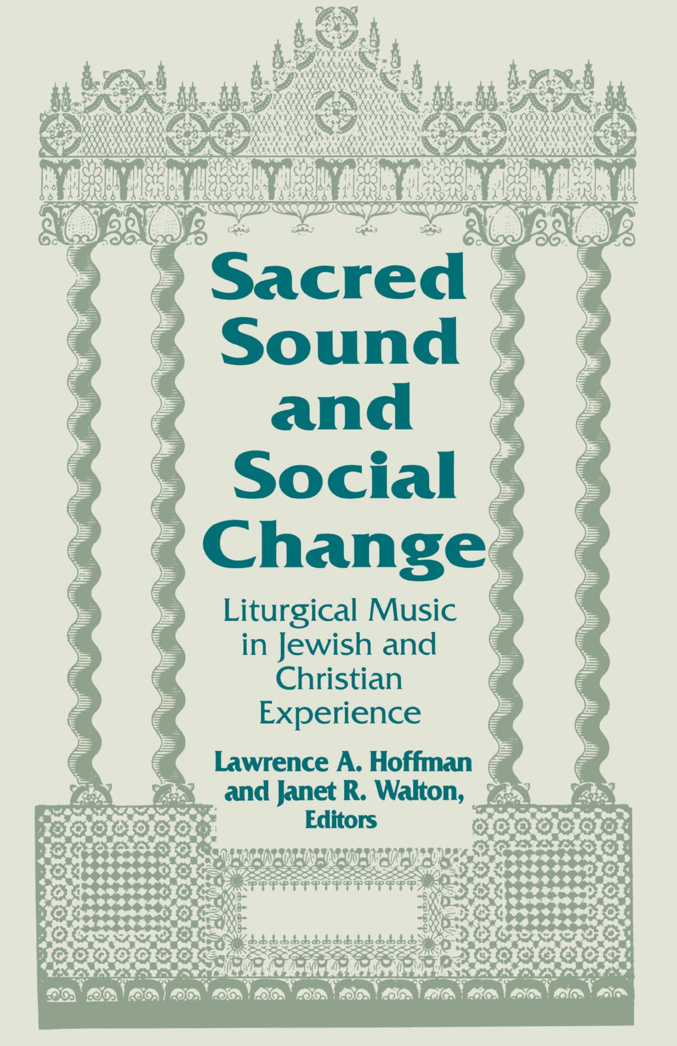 Cover image for Sacred Sound and Social Change ISBN 9780268017460