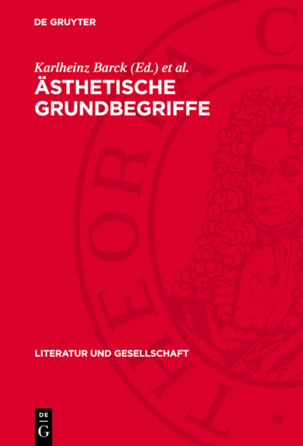 Cover image for Ästhetische Grundbegriffe ISBN 9783112707906
