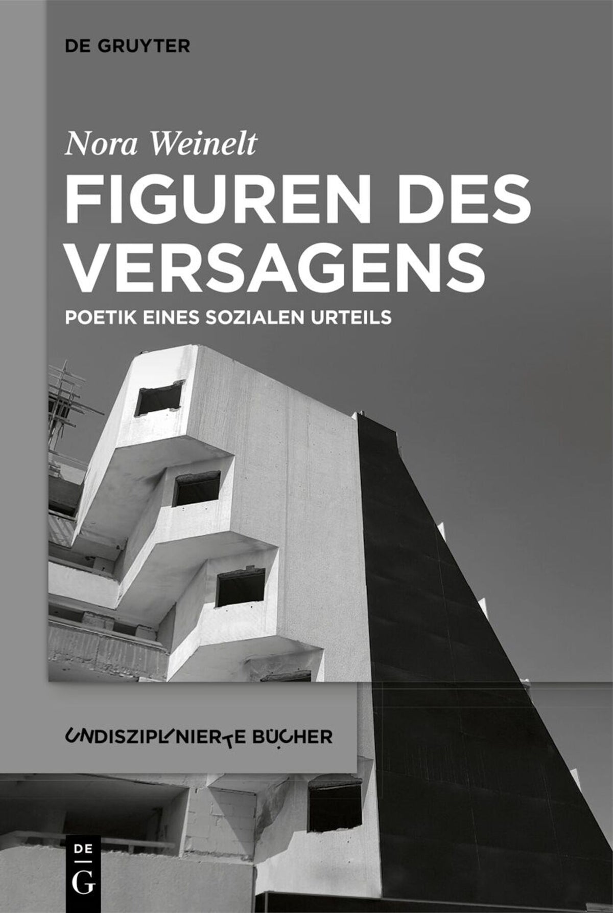 Cover image for Figuren des Versagens ISBN 9783111033020