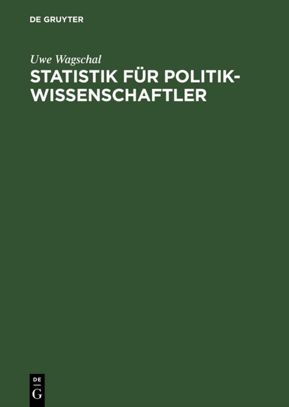 Cover image for Statistik für Politikwissenschaftler ISBN 9783486238471