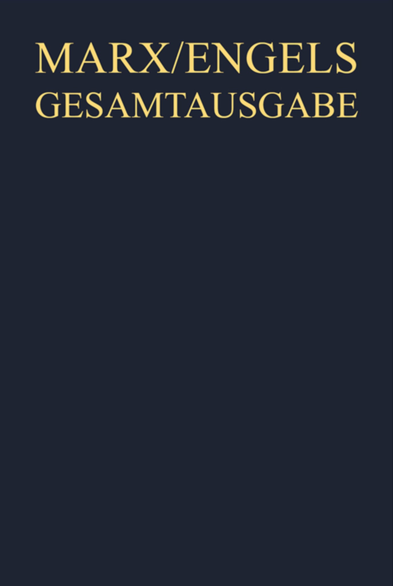 Werke, Artikel, Entwürfe Februar bis Oktober 1848