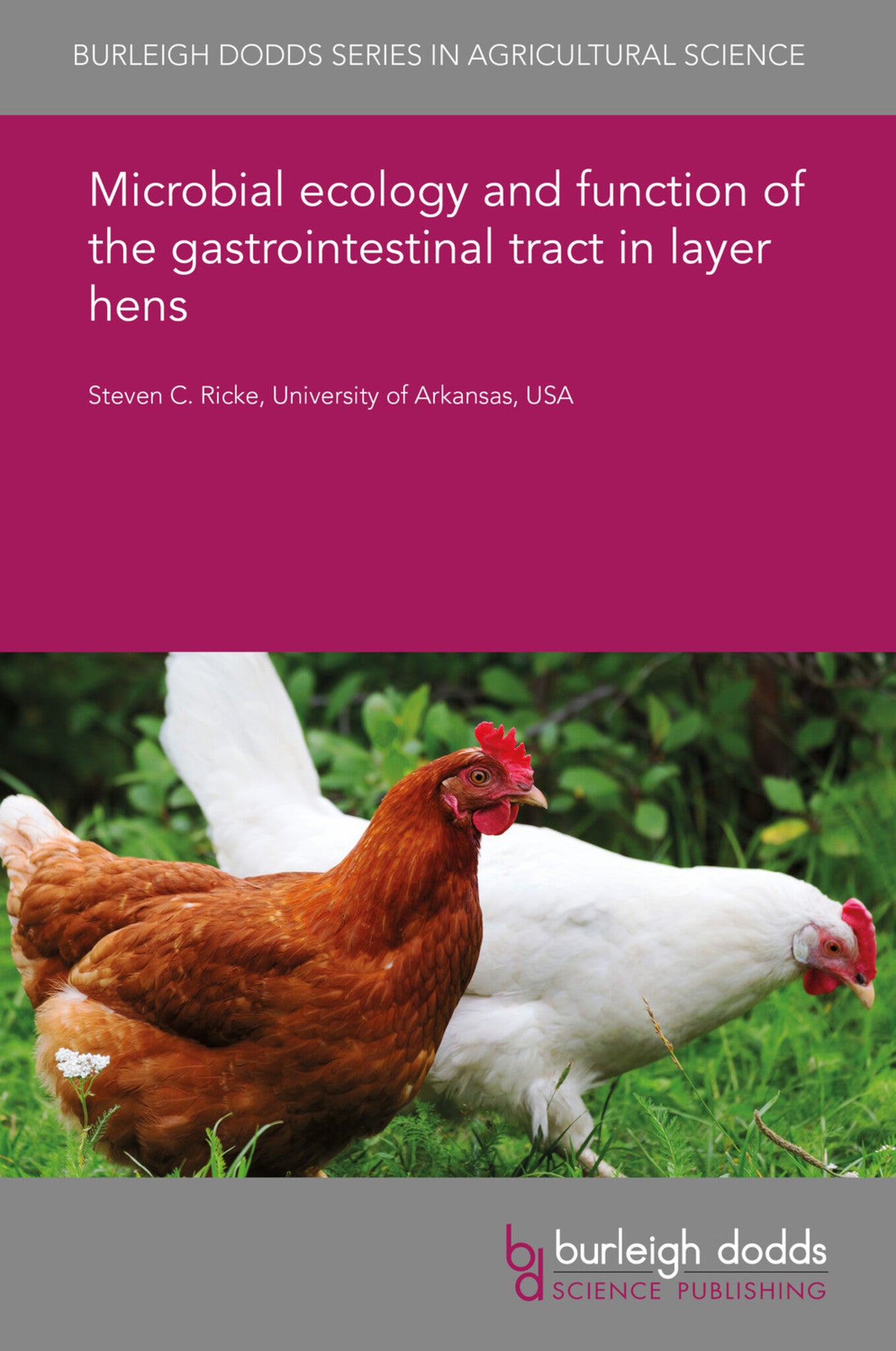 Cover image for Microbial ecology and function of the gastrointestinal tract in layer hens ISBN 9781838799748