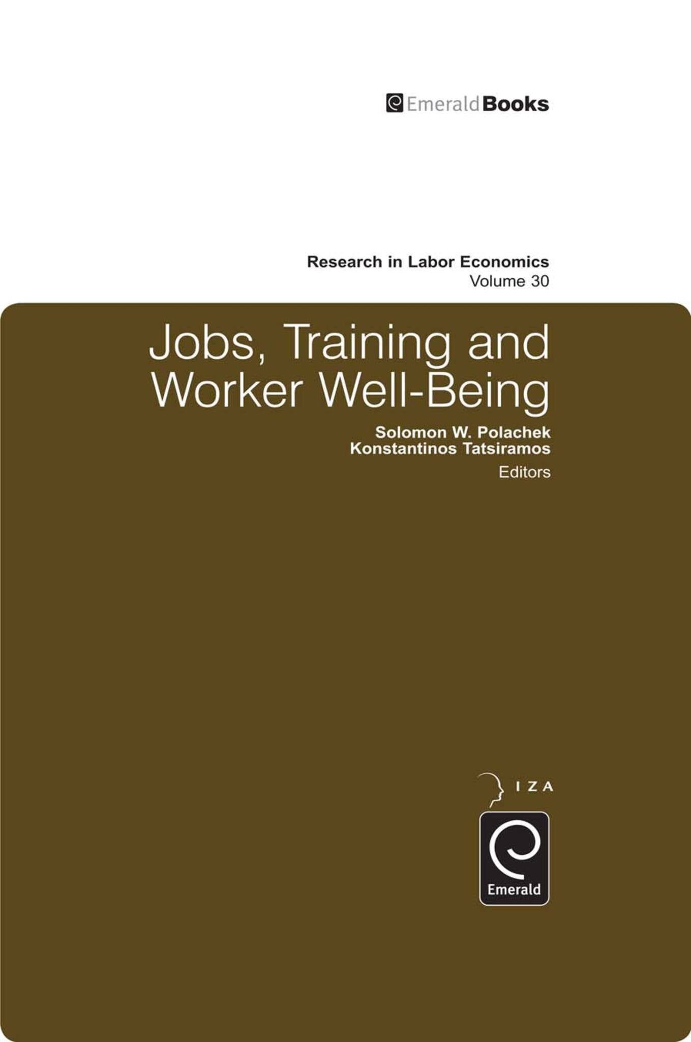 Jobs, Training, and Worker Well-Being