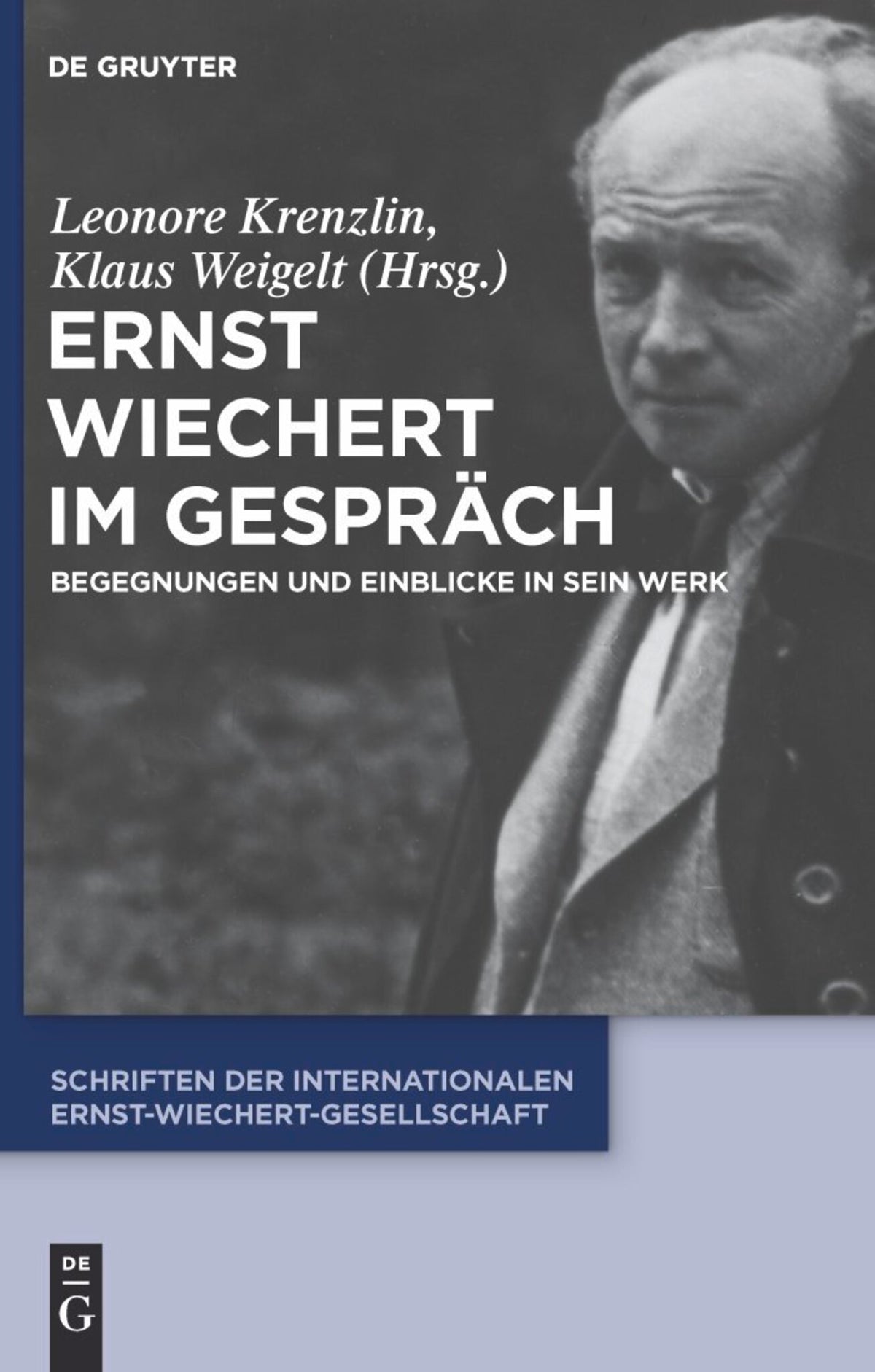 Cover image for Ernst Wiechert im Gespräch ISBN 9783110200621