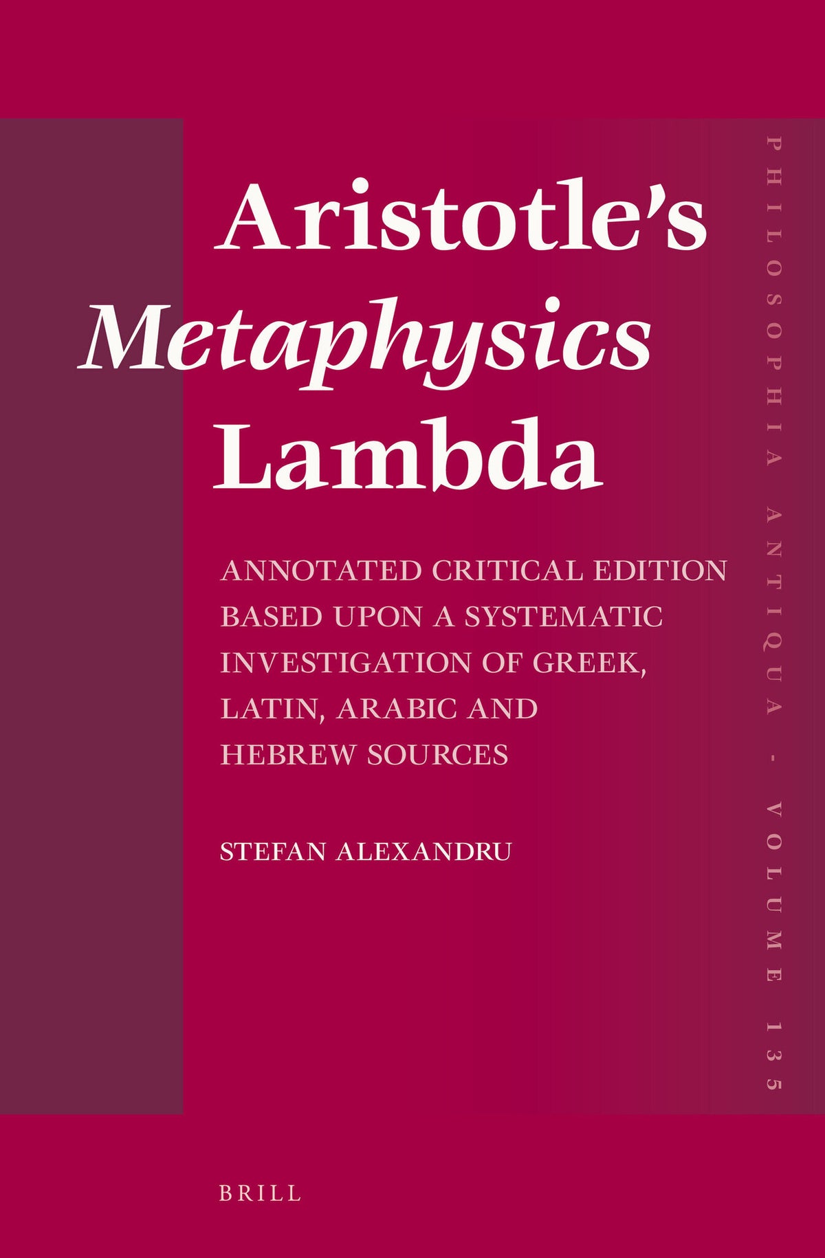 Aristotle’s Metaphysics Lambda