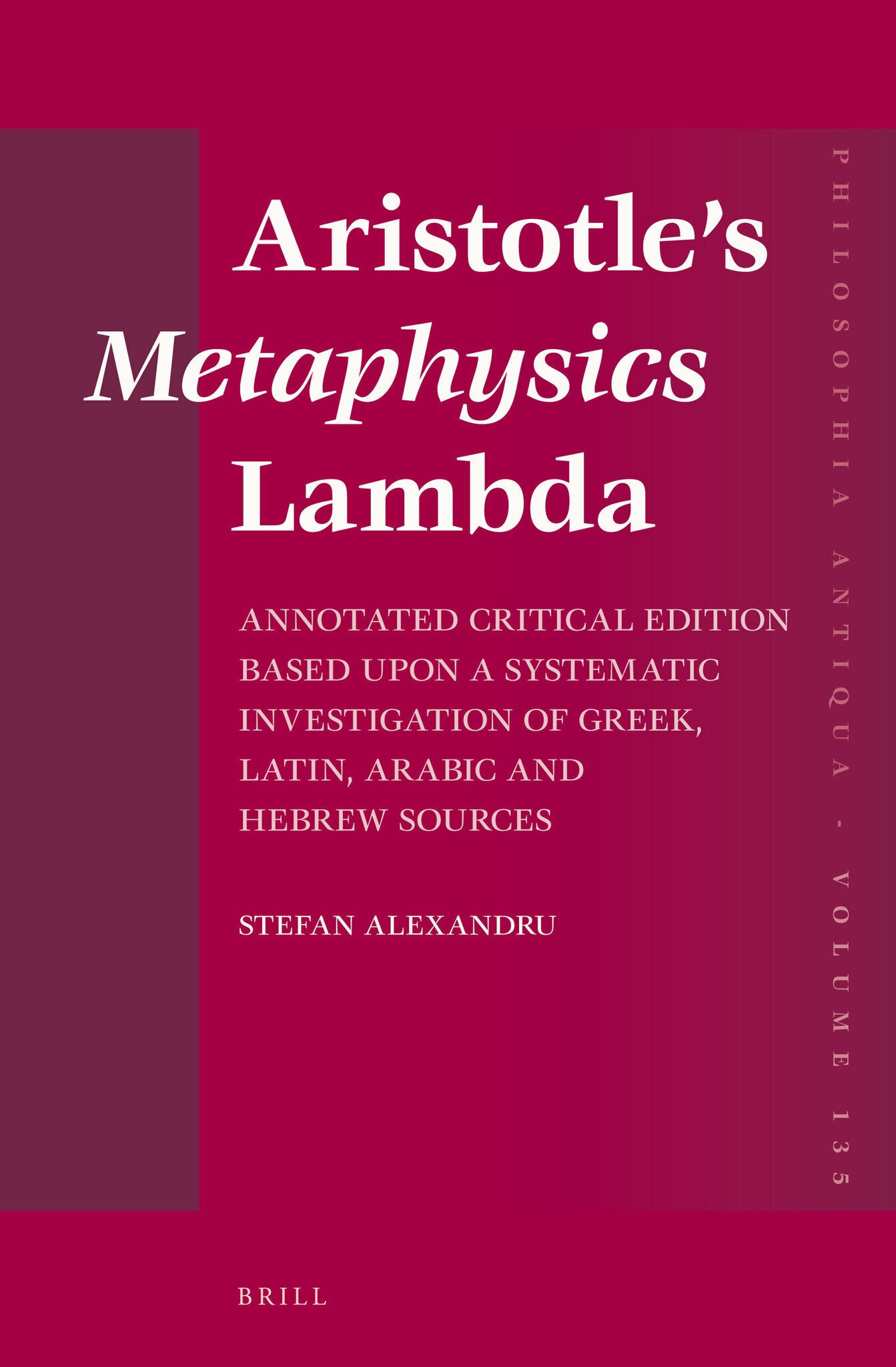 Aristotle’s Metaphysics Lambda