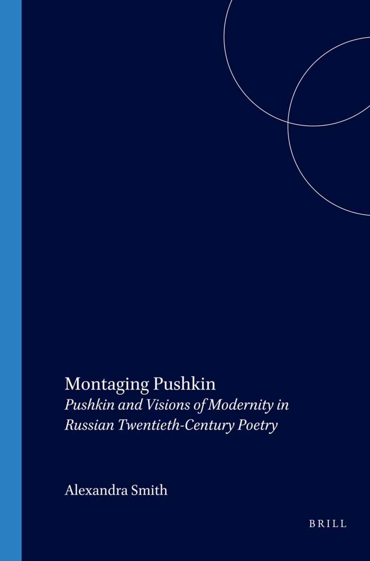 Cover image for Montaging Pushkin ISBN 9789042020122