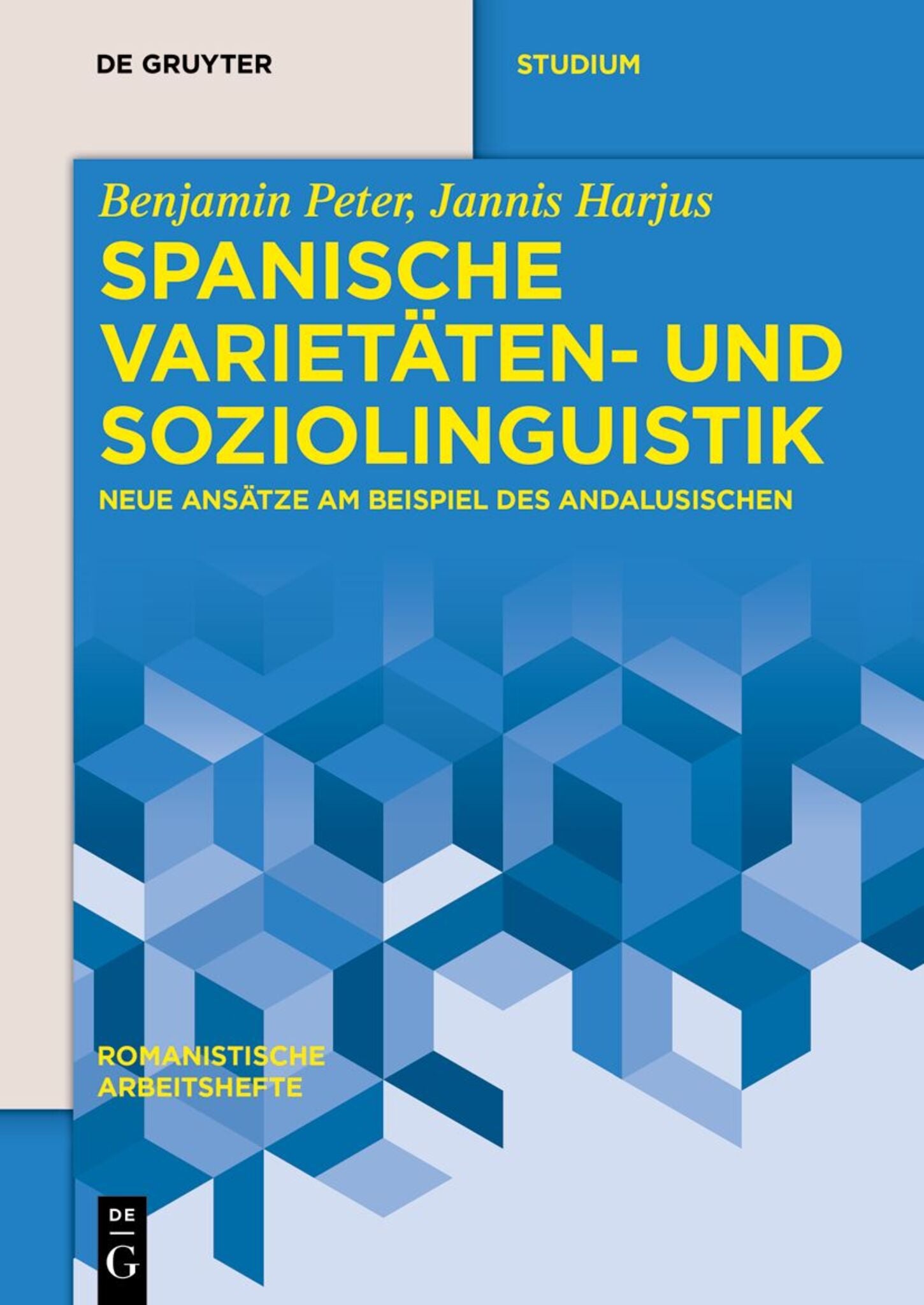 Cover image for Spanische Varietäten- und Soziolinguistik ISBN 9783110693881