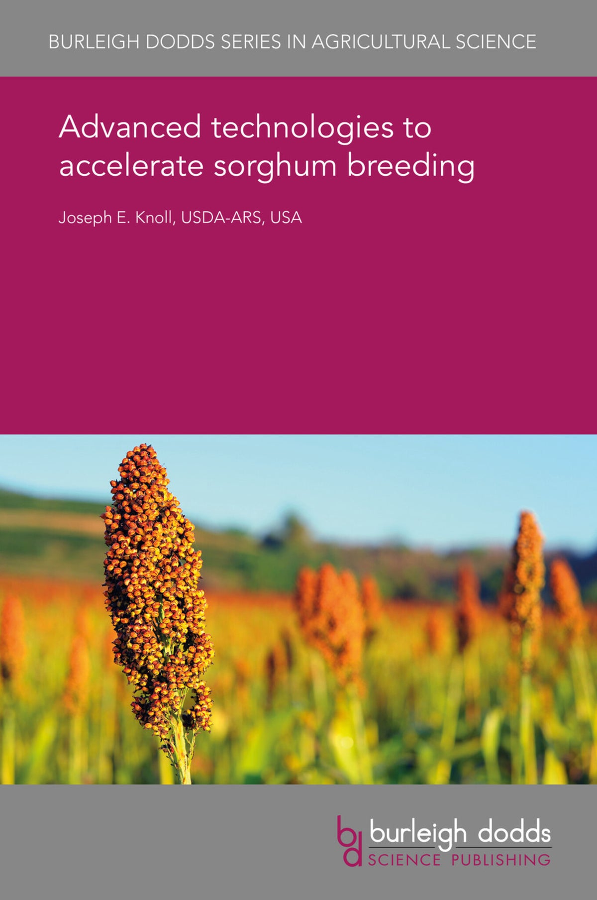 Cover image for Advanced technologies to accelerate sorghum breeding ISBN 9781838795344