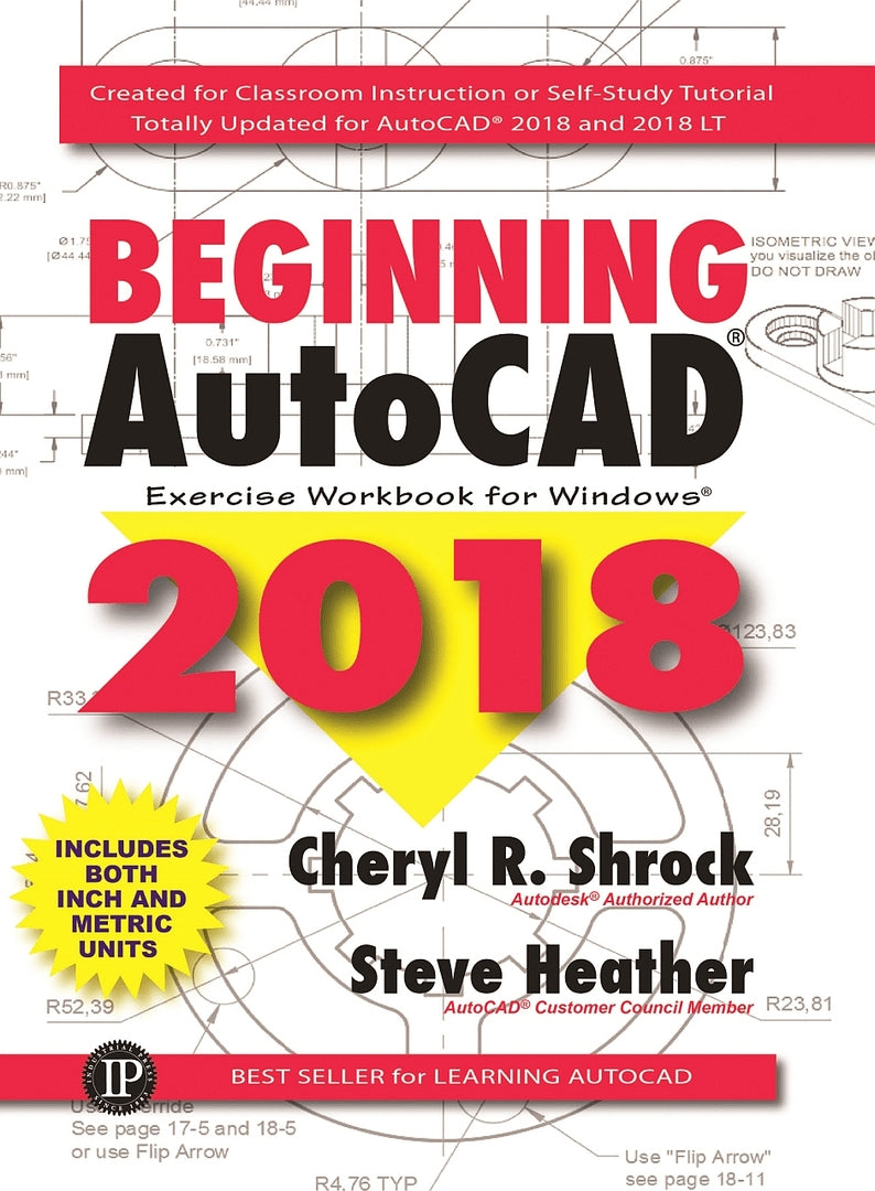 Cover image for Beginning AutoCAD® 2018 ISBN 9780831136154