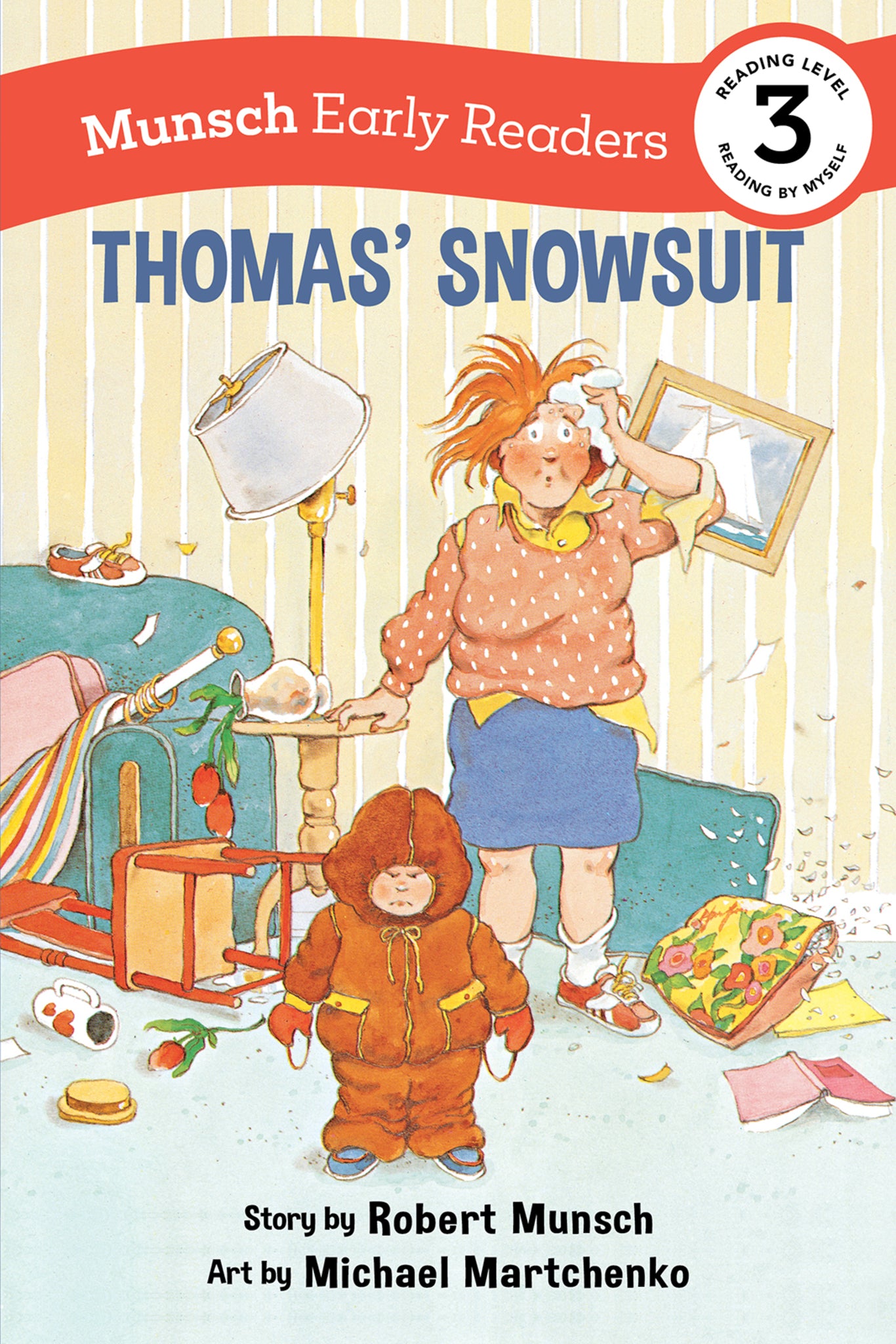 Cover image for Thomas' Snowsuit Early Reader ISBN 9781773216478