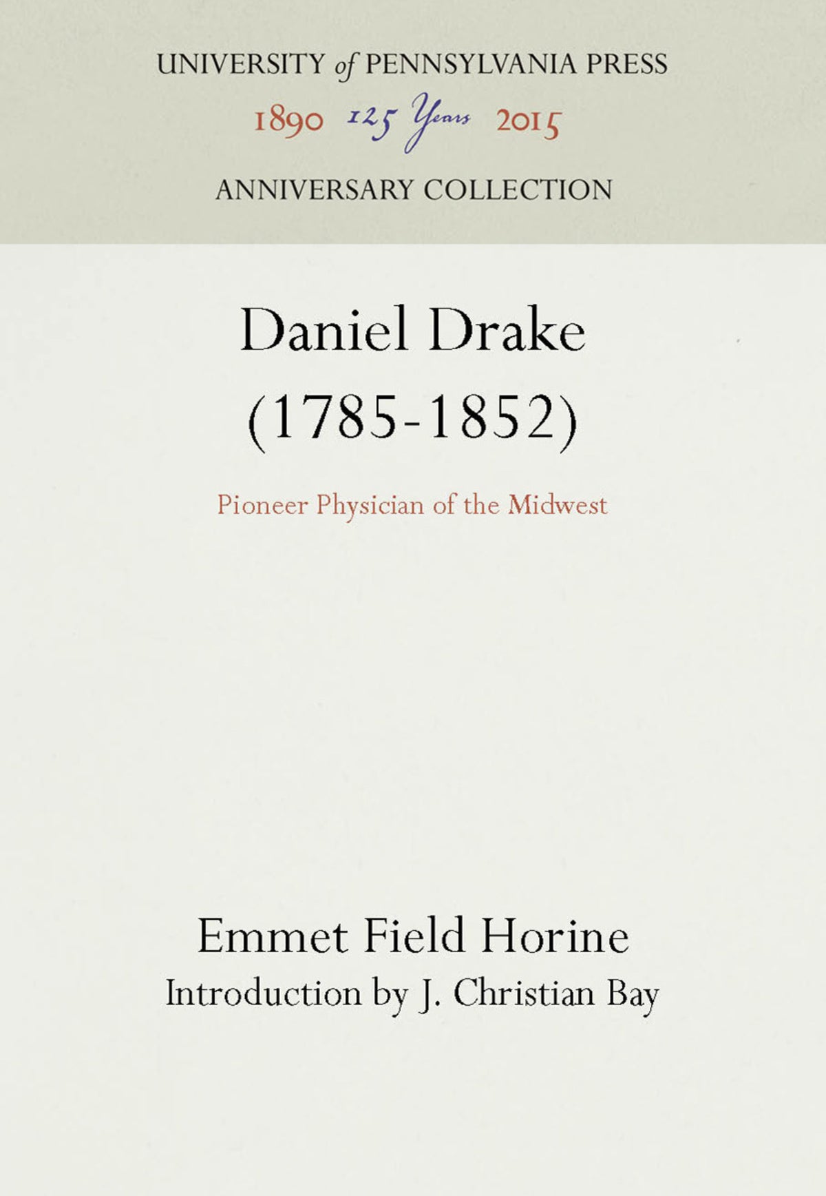 Daniel Drake (1785-1852)