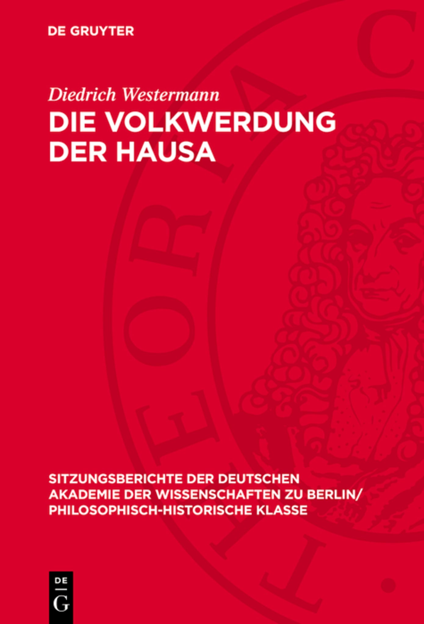 Die Volkwerdung der Hausa