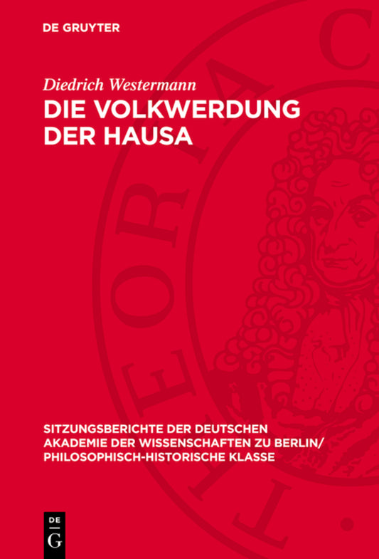 Die Volkwerdung der Hausa
